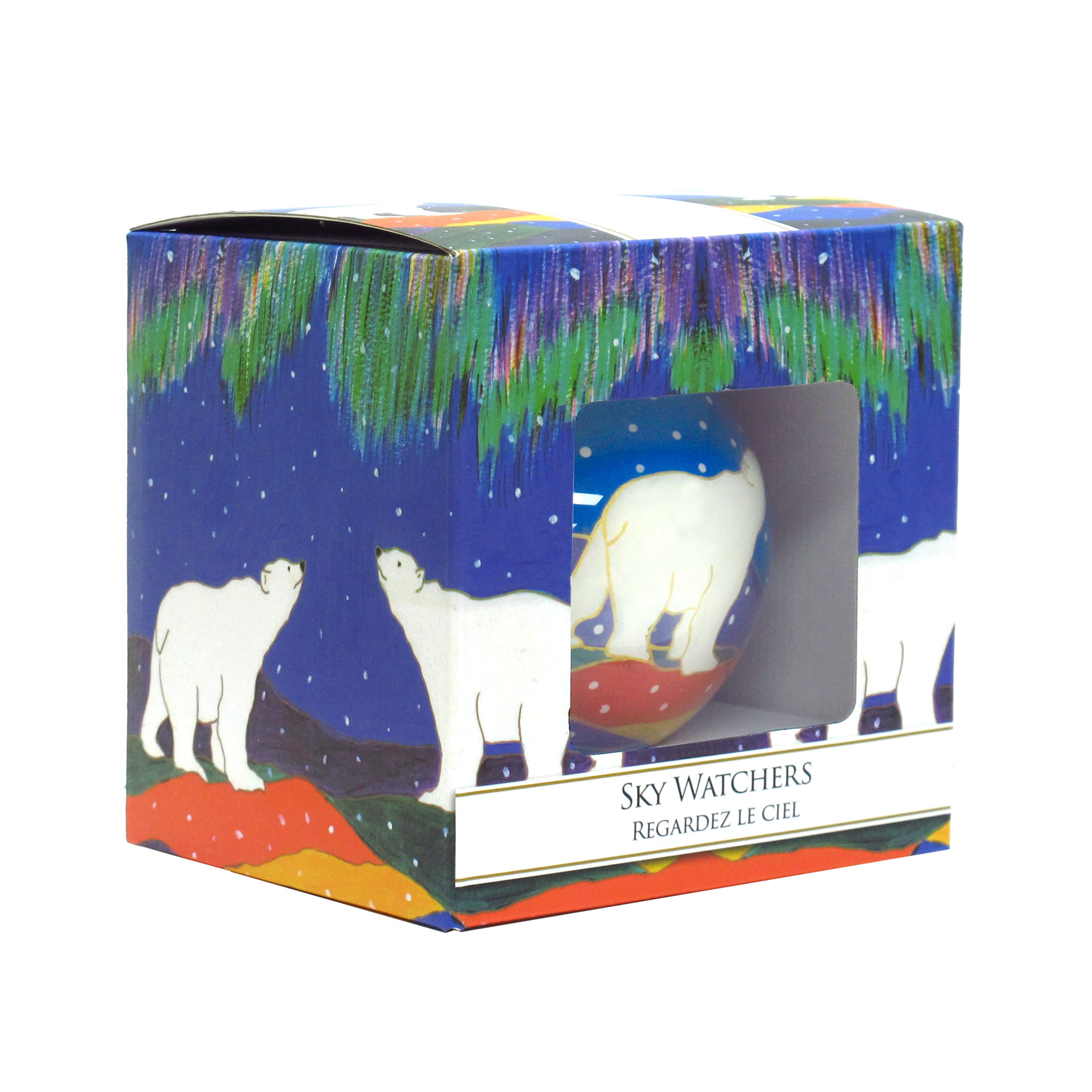 Dawn Oman Sky Watchers Glass Ornament