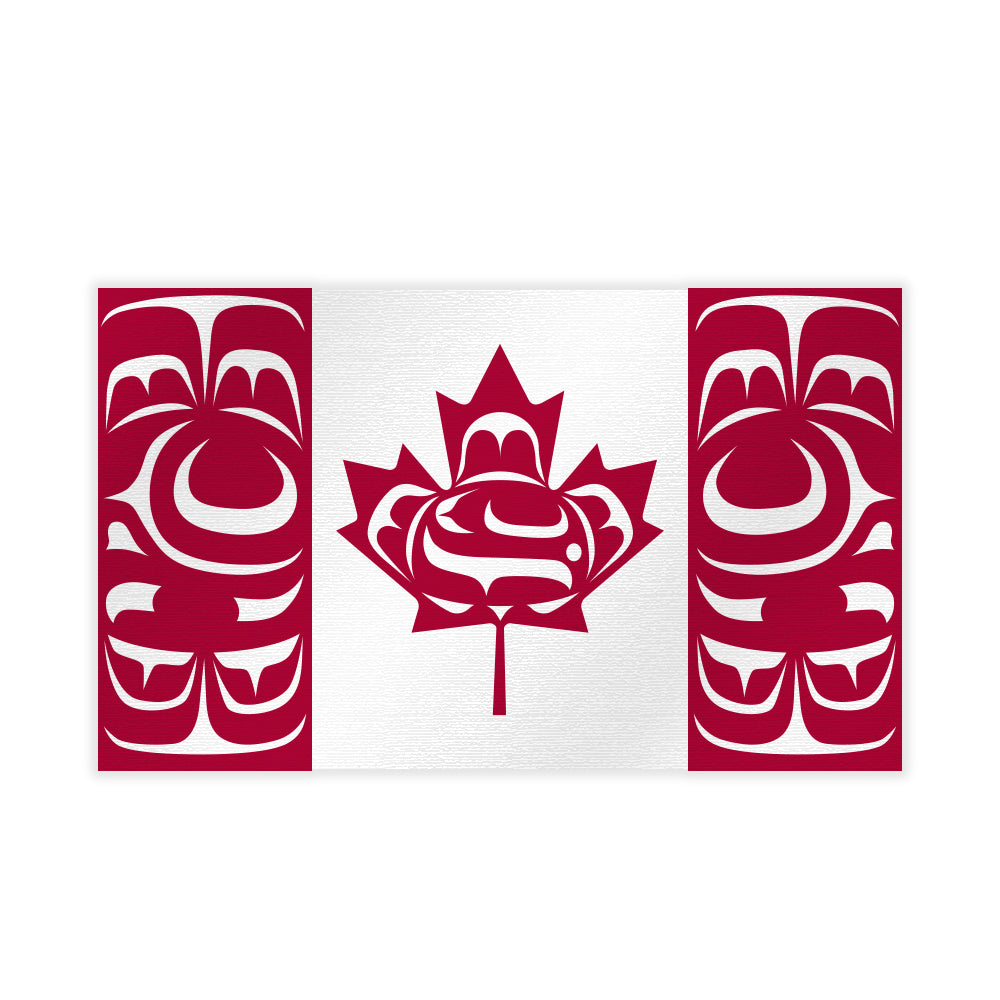 Curtis Wilson Standing Together Flag Metallic Magnet