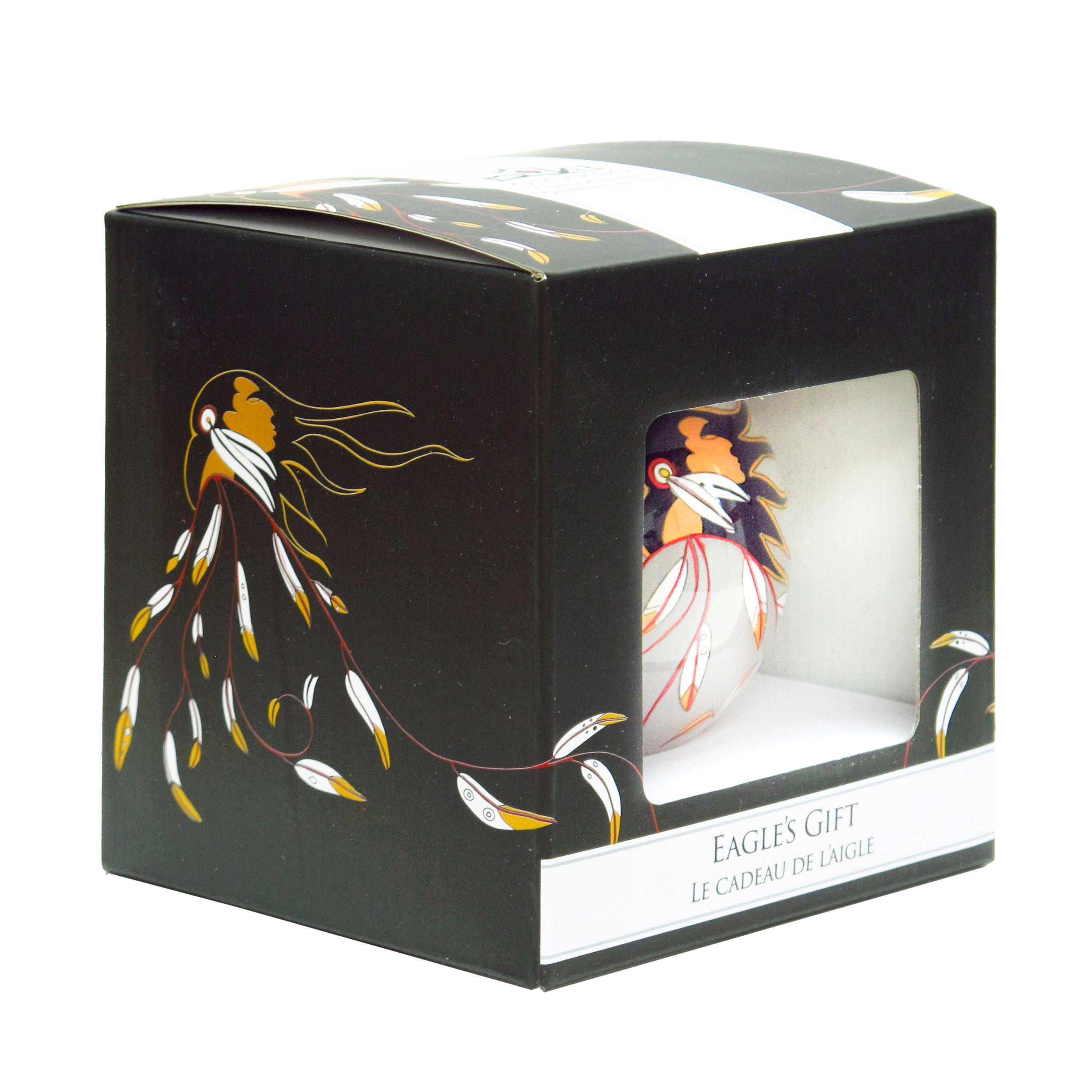 Maxine Noel Eagle's Gift Glass Ornament