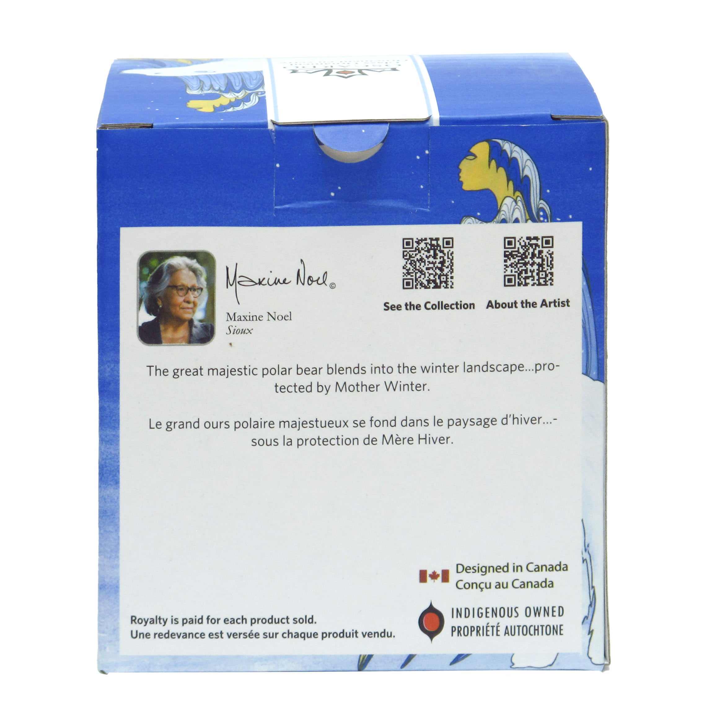 Maxine Noel 'Mother Winter' Glass Ornament