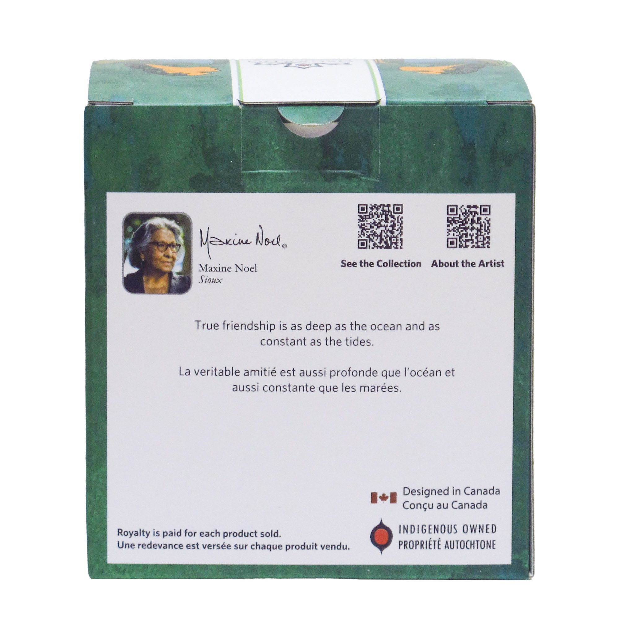 Maxine Noel Friends Glass Ornament