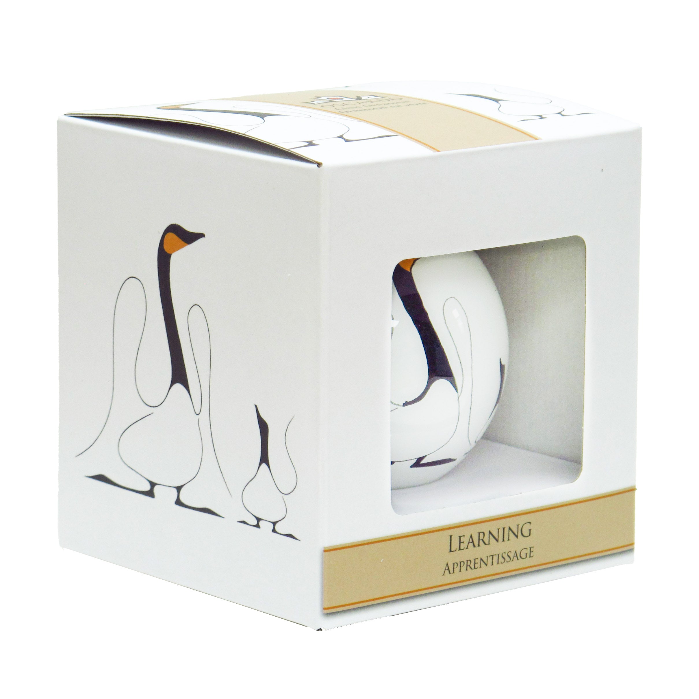 Benjamin Chee Chee Learning Glass Ornament