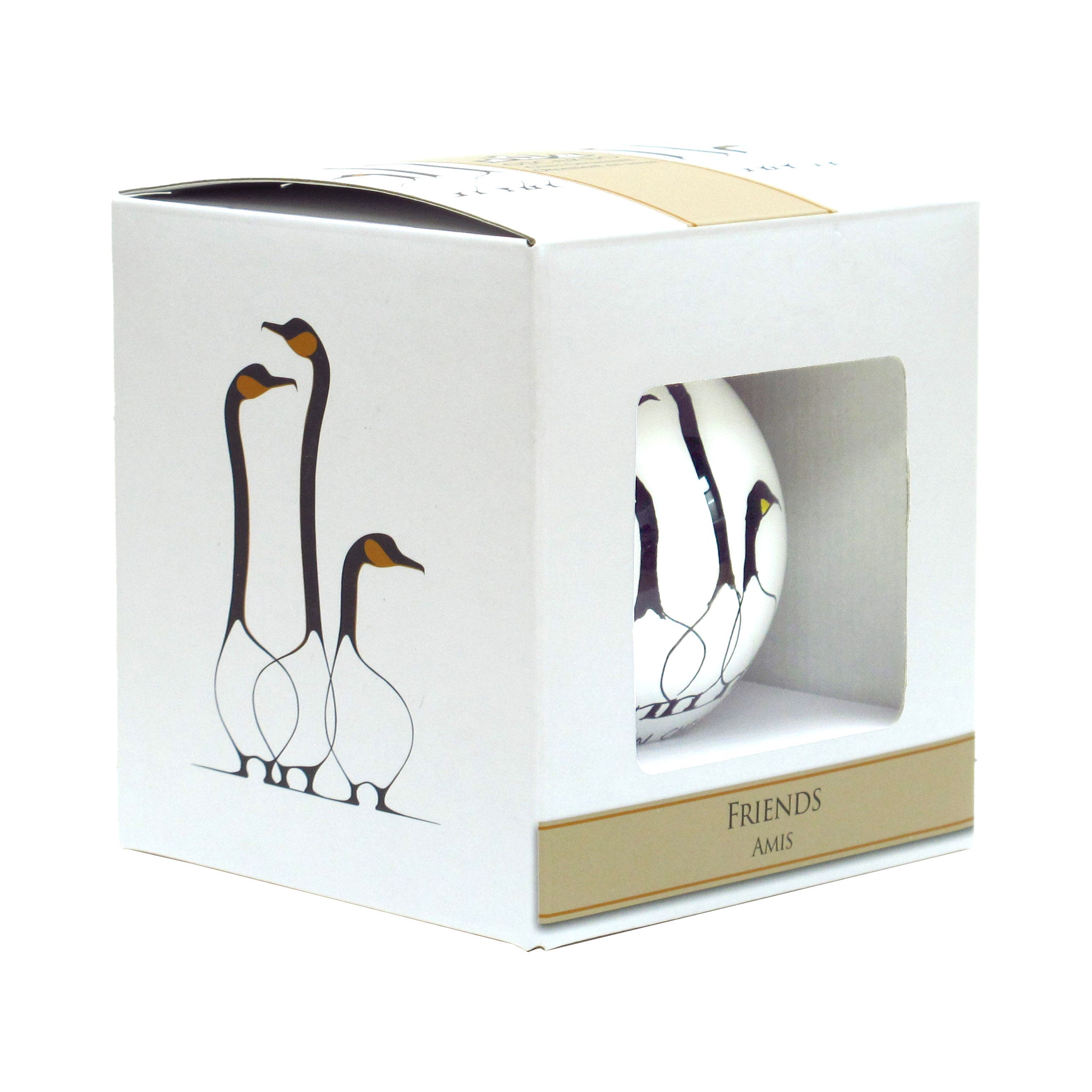 Benjamin Chee Chee Friends Glass Ornament