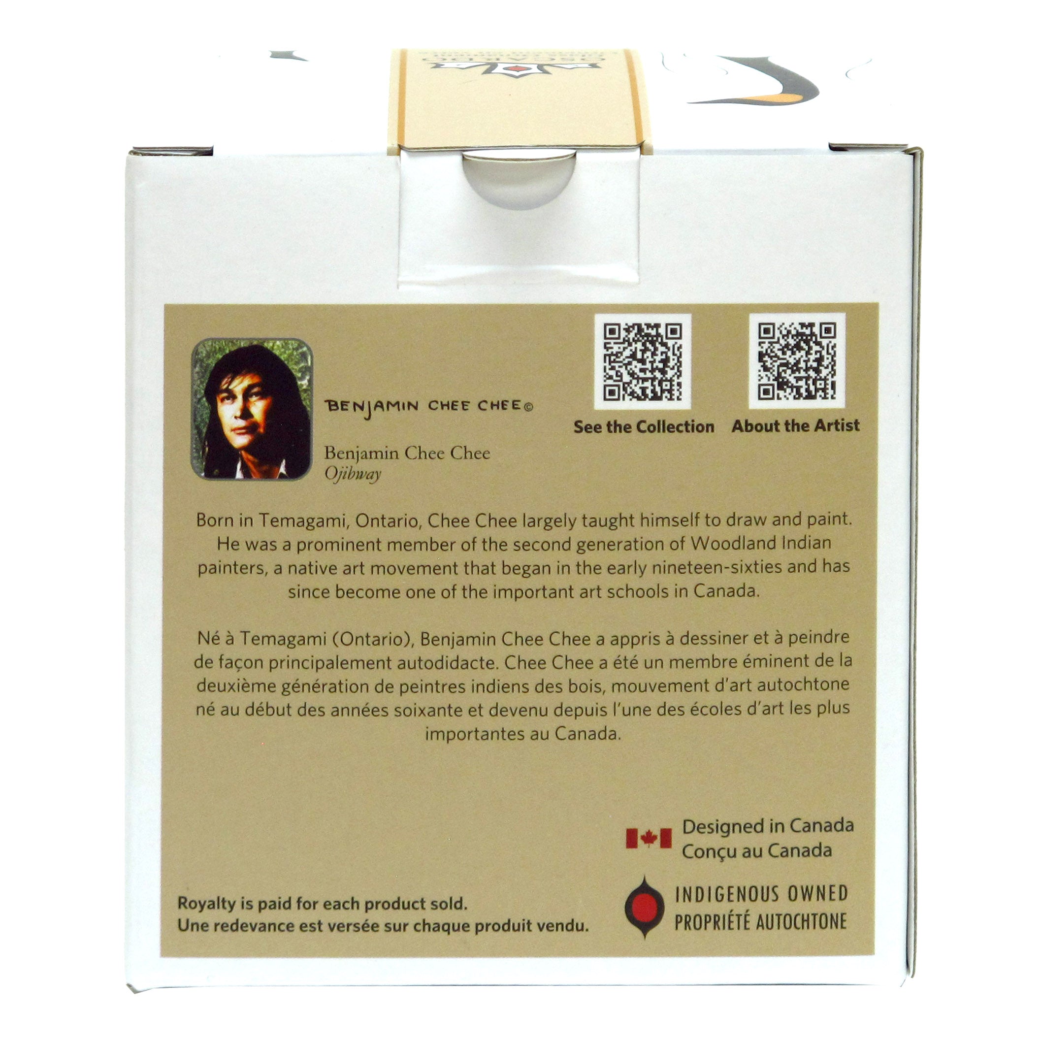 Benjamin Chee Chee Learning Glass Ornament