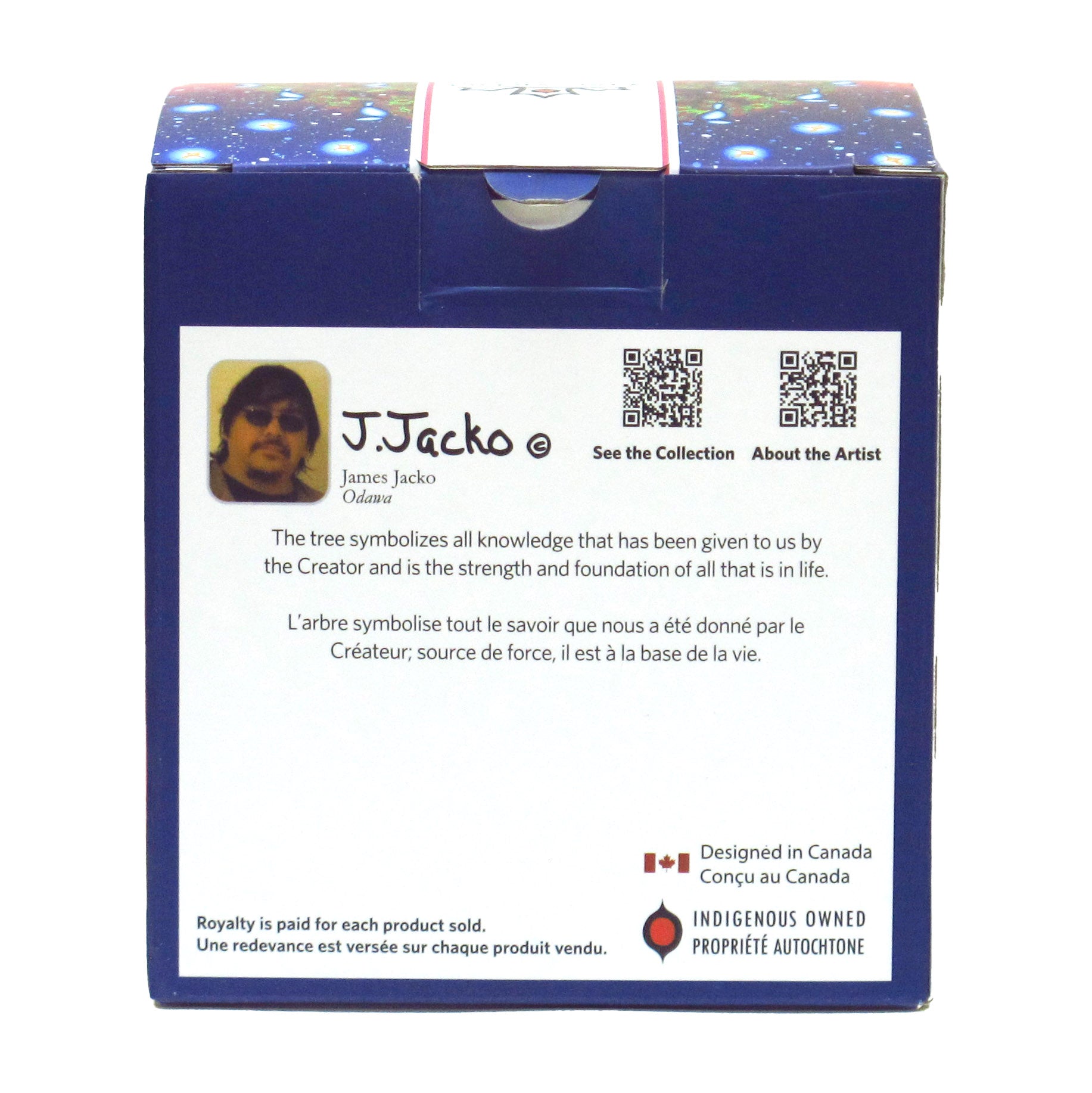 James Jacko Tree of Life Glass Ornament