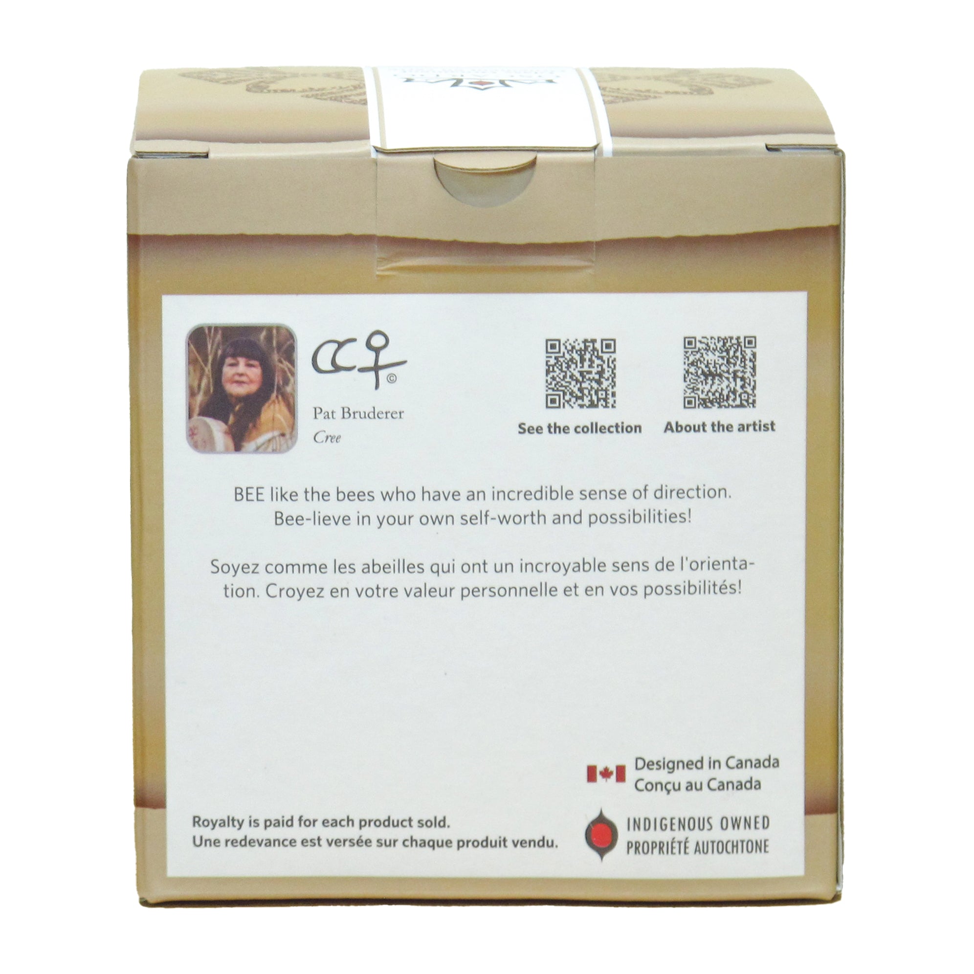 Pat Bruderer Bee-Lieve Glass Ornament