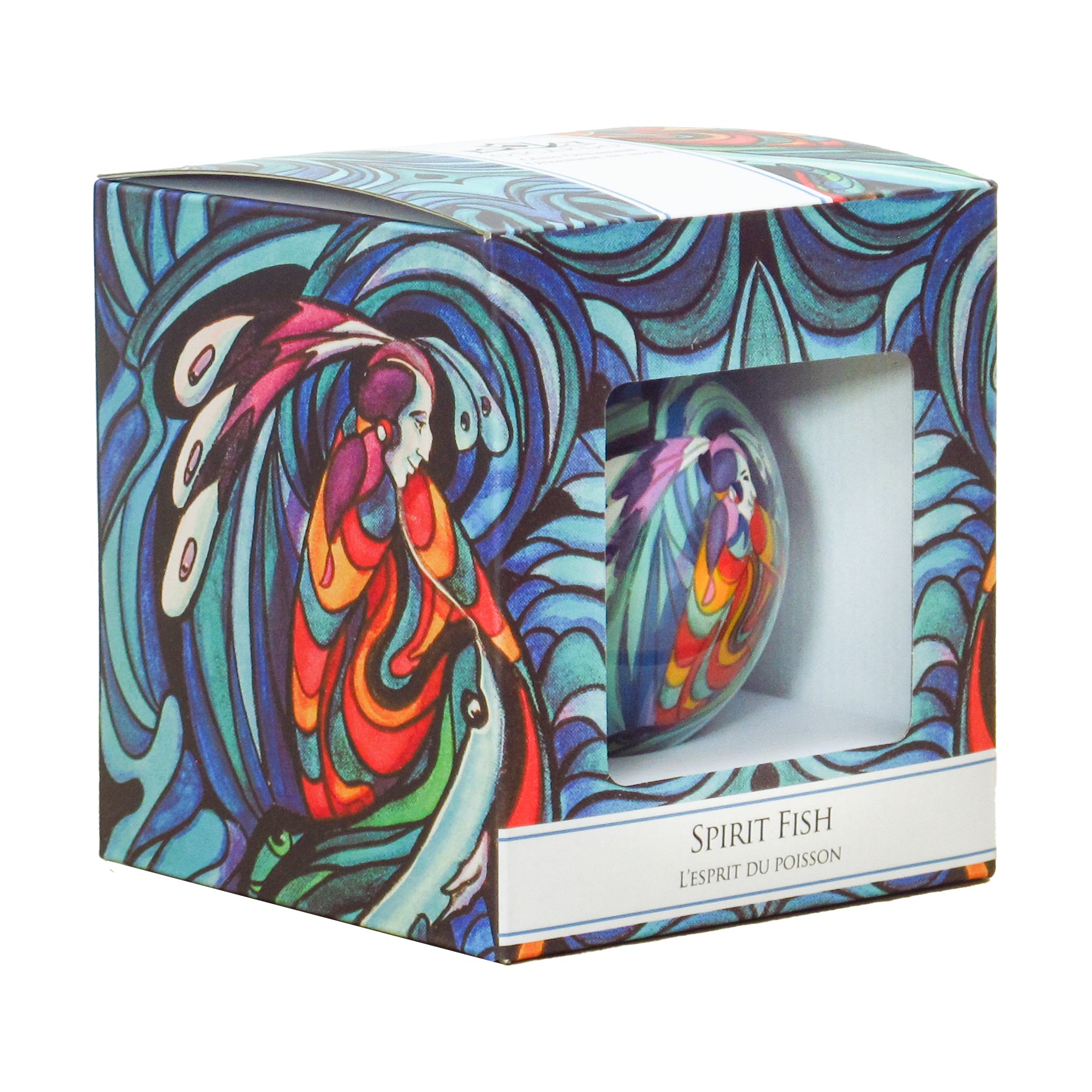 Don Chase Spirit Fish Glass Ornament