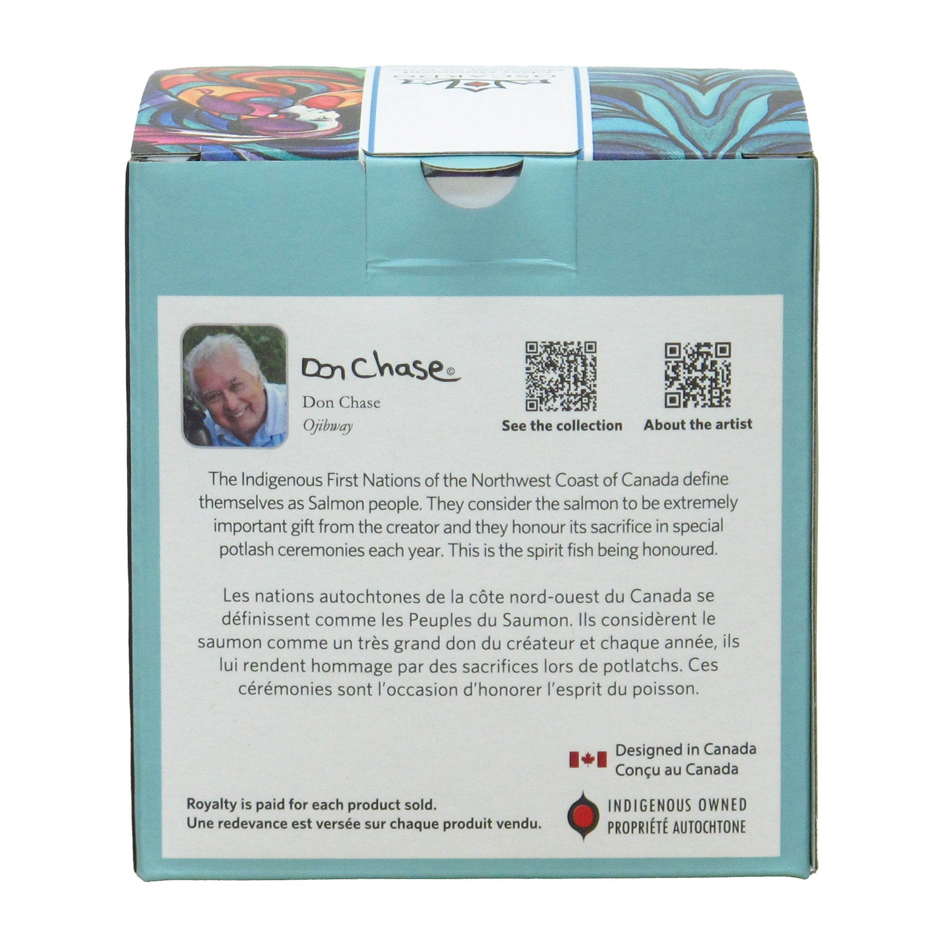 Don Chase Spirit Fish Glass Ornament