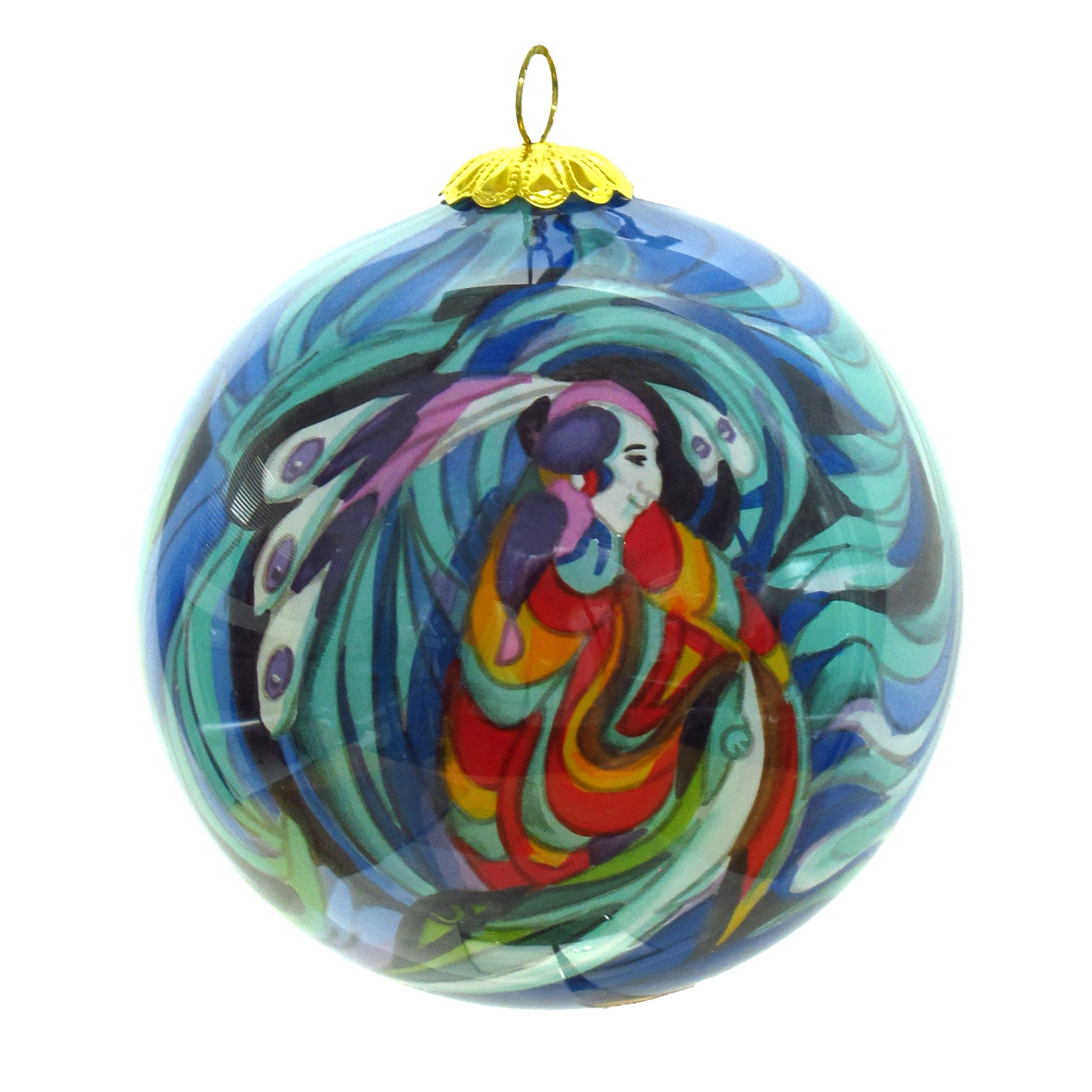 Don Chase Spirit Fish Glass Ornament