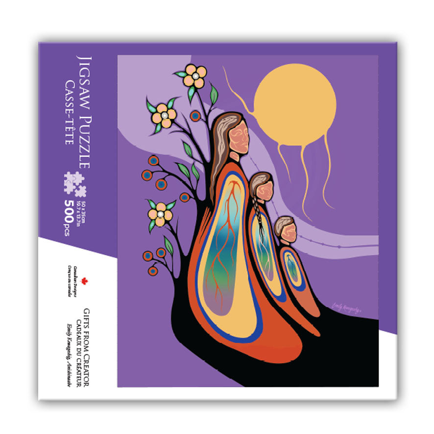 Emily Kewageshig Gifts from Creator 500pcs Jigsaw Puzzle