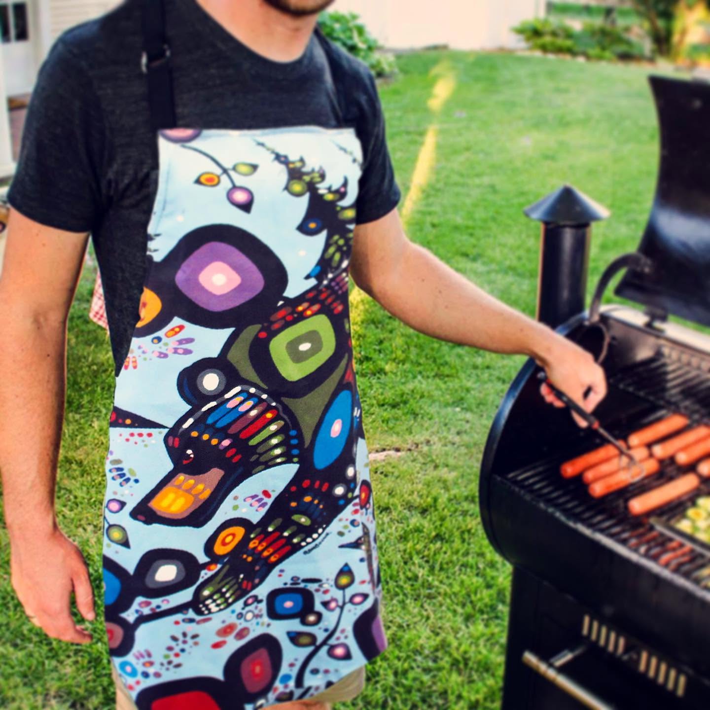 John Rombough Bear Apron