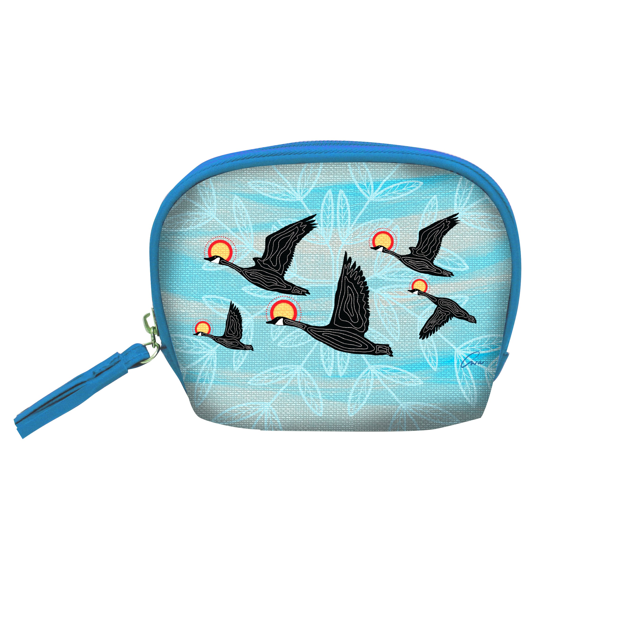 Eruoma Awashish Niskak (Geese) Cosmetic Bag Small