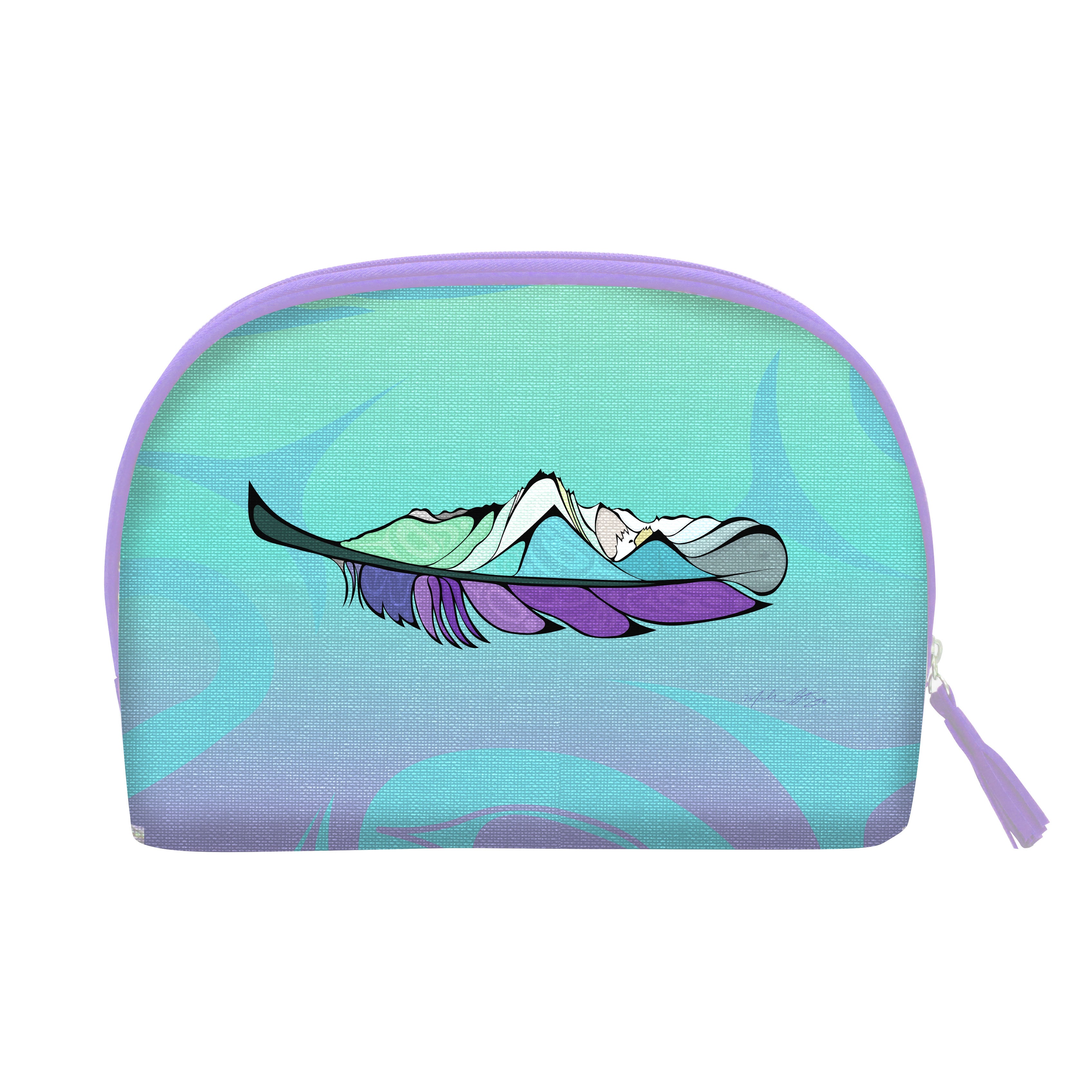 Michelle Stoney Healing feather Cosmetic Bag Set