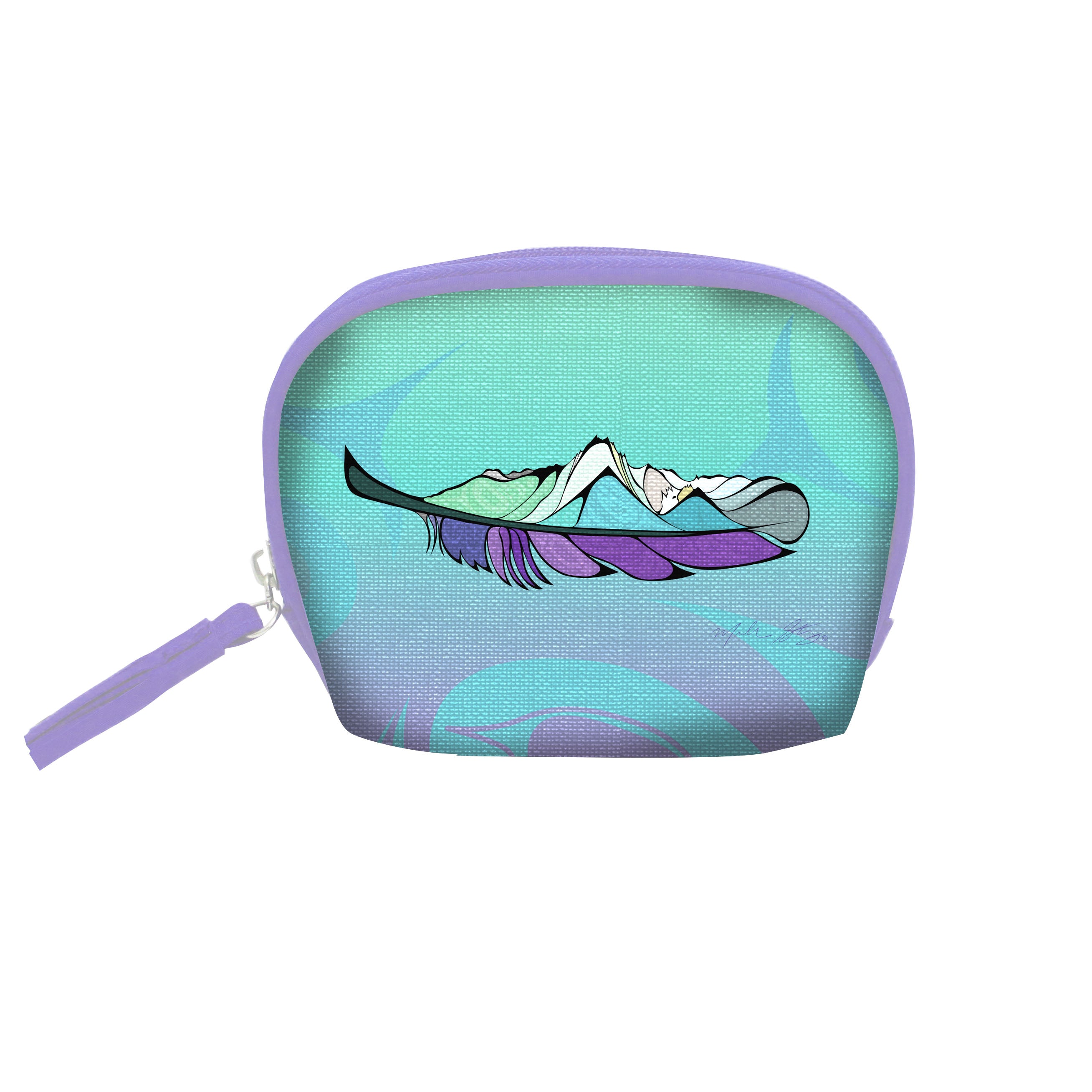 Michelle Stoney Healing feather Cosmetic Bag Set