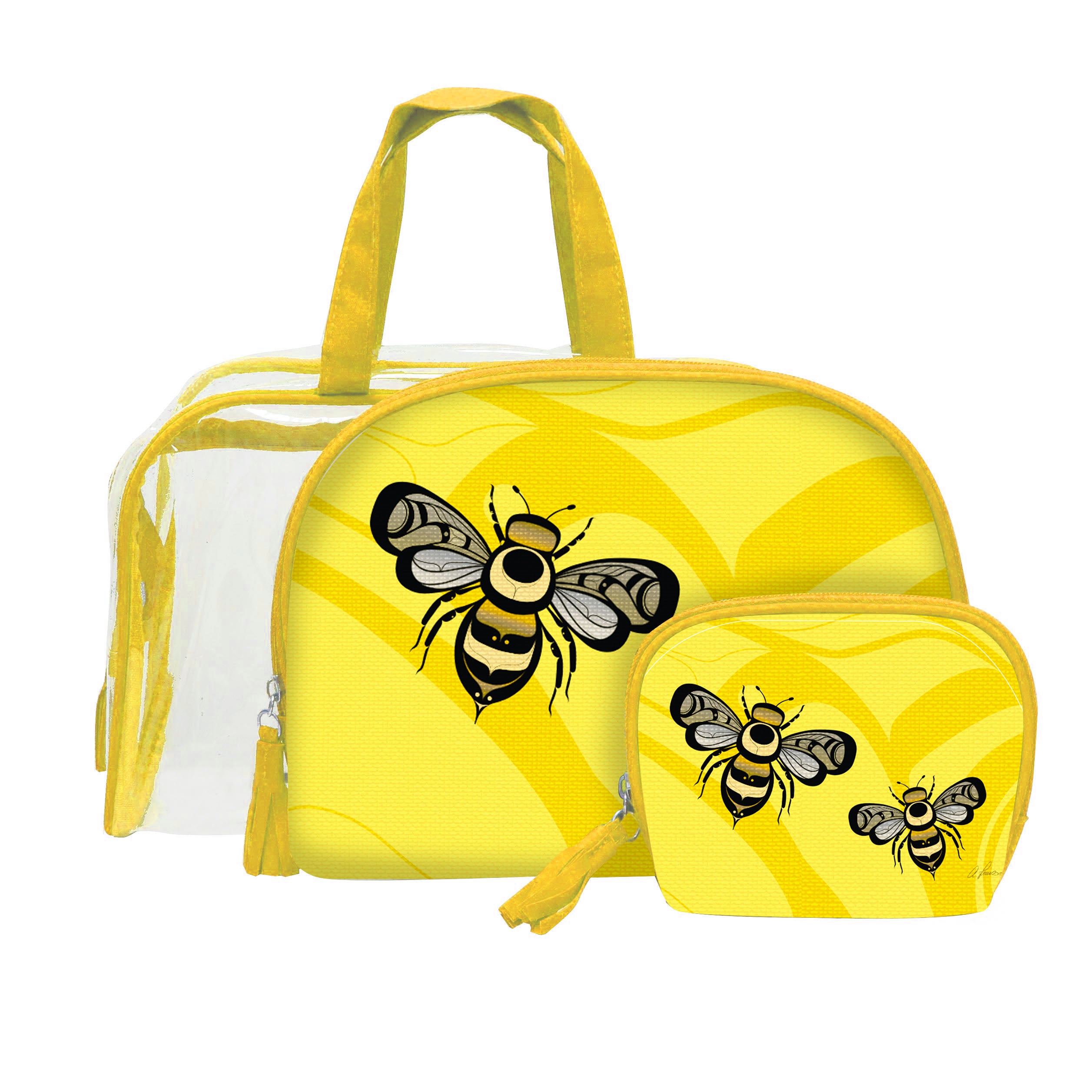 Adam Lewis Gilakas’la (Thank you) Cosmetic Bag Set