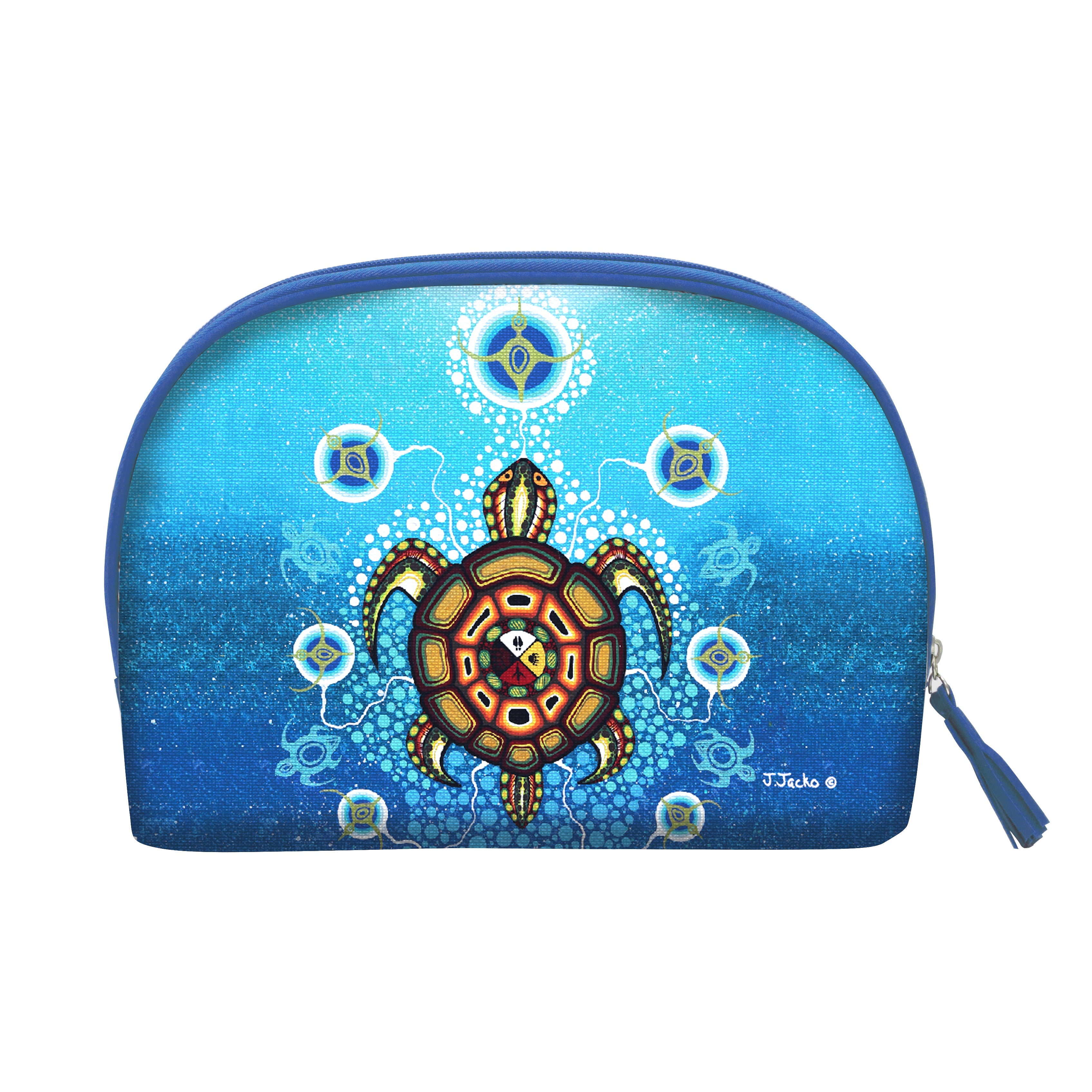 James Jacko Medicine Turtle Cosmetic Bag Large