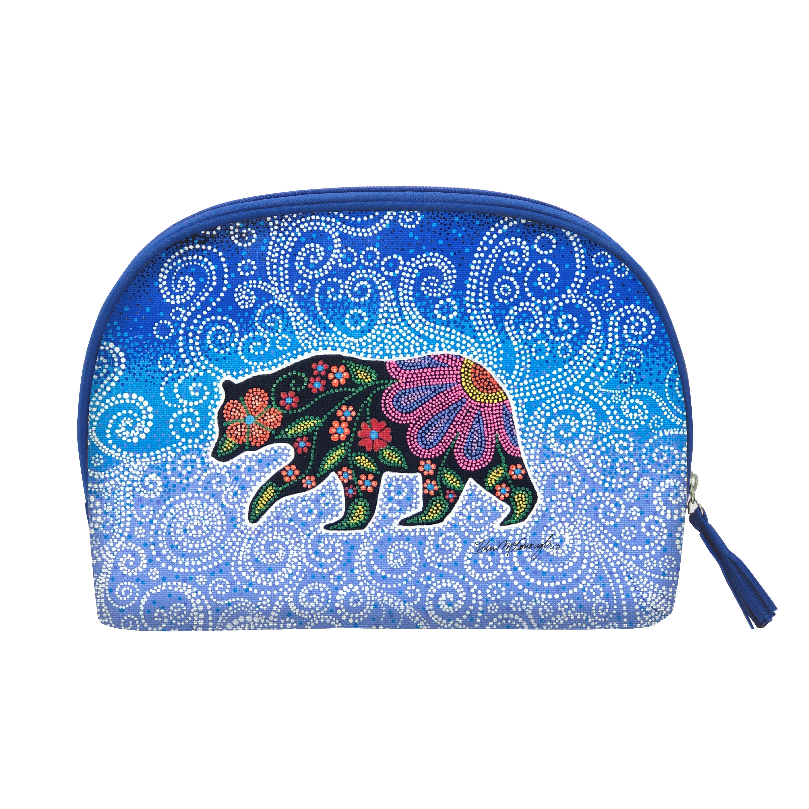 Kim McDonough Celestial Bear Cosmetic Bag Large