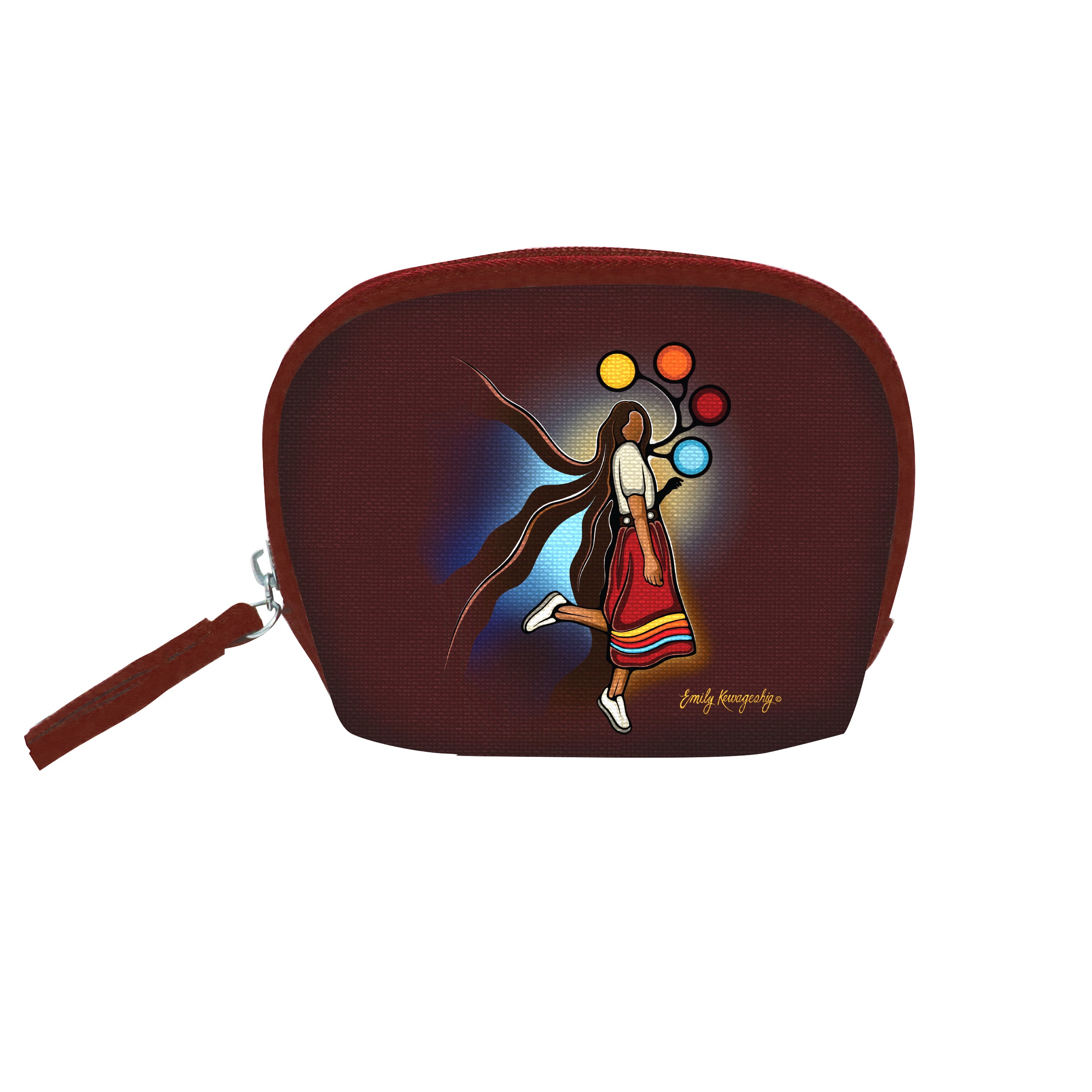 Emily Kewageshig A Skirt with a Story Cosmetic Bag Small