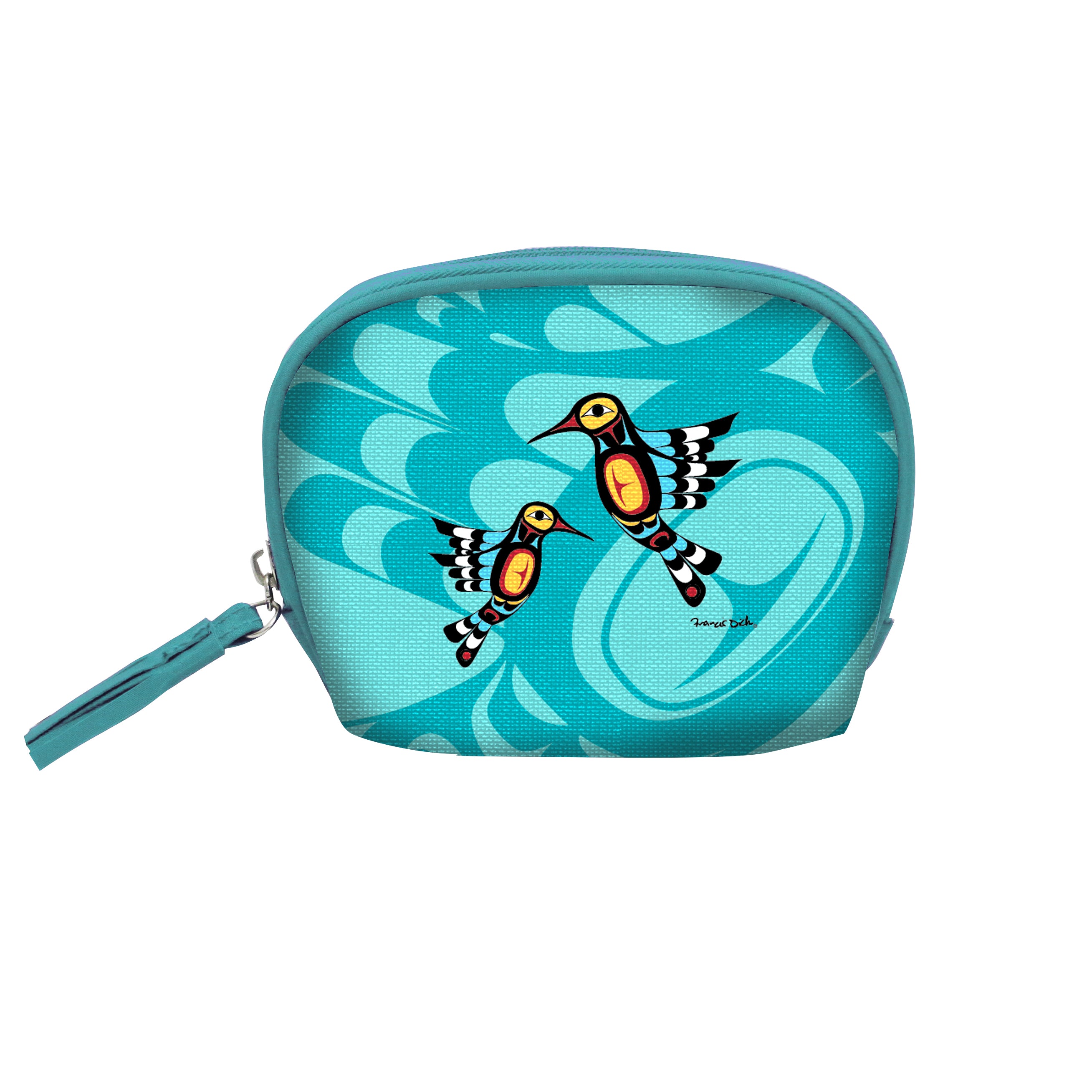 Francis Dick Hummingbird Cosmetic Bag Small