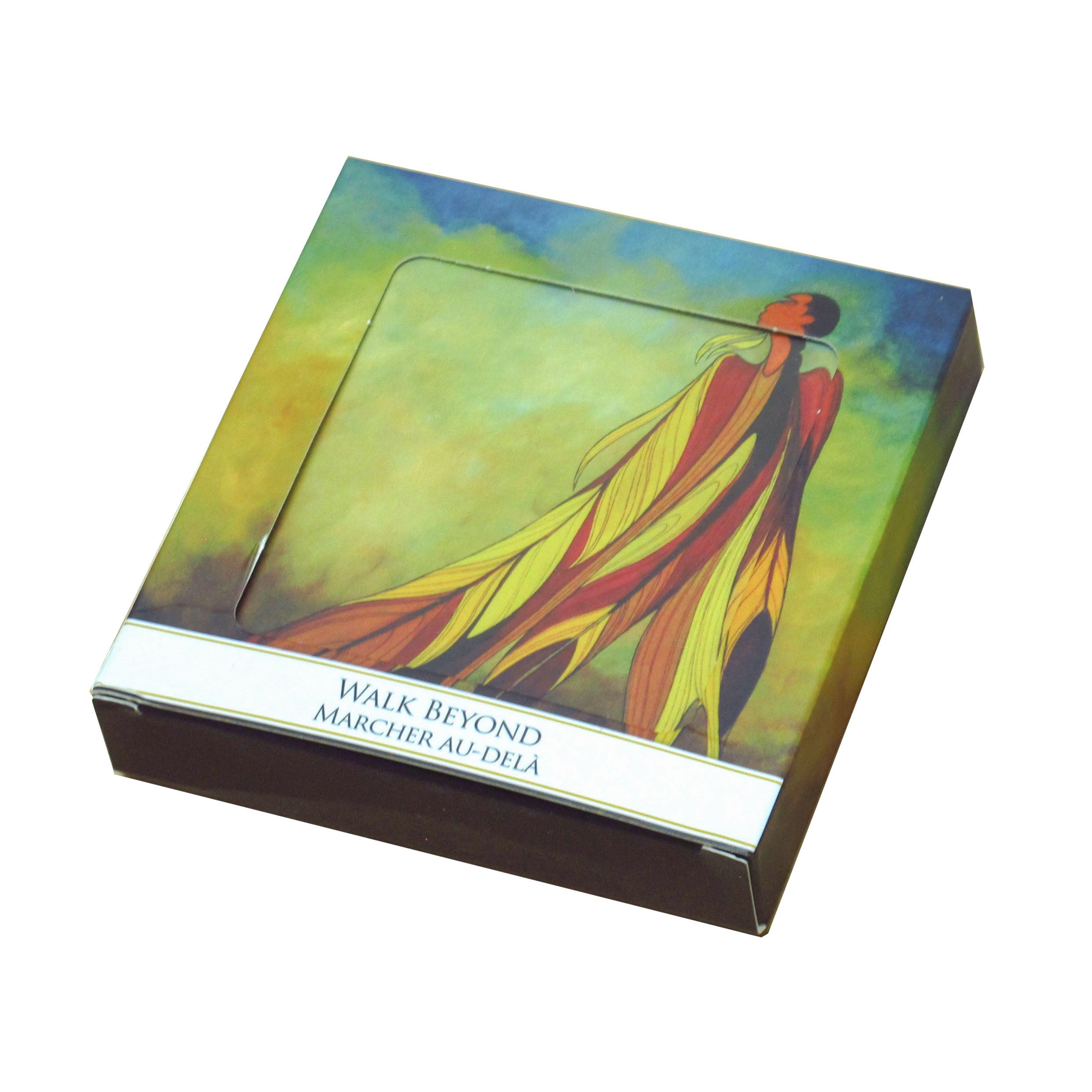 Maxine Noel Walk Beyond Cork-Back Coaster