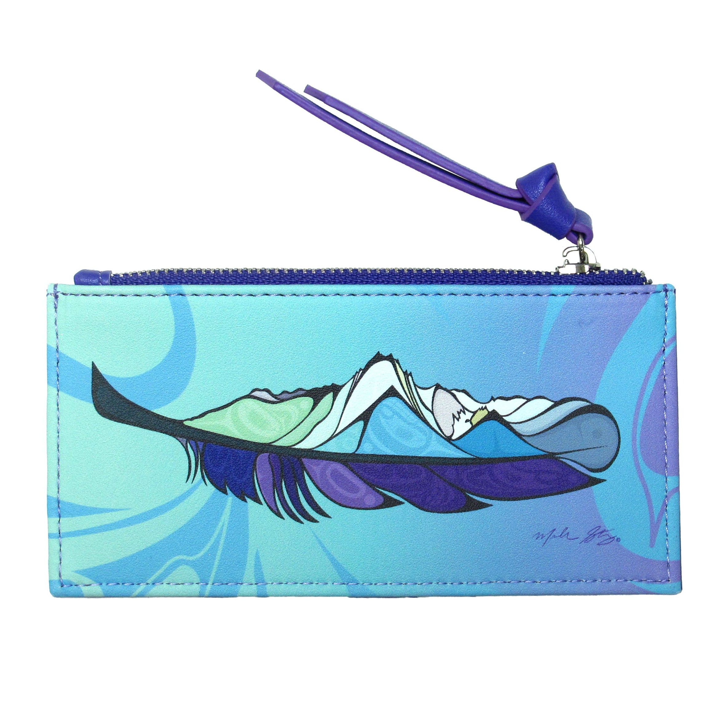 Michelle Stoney Healing Feather Card Holder