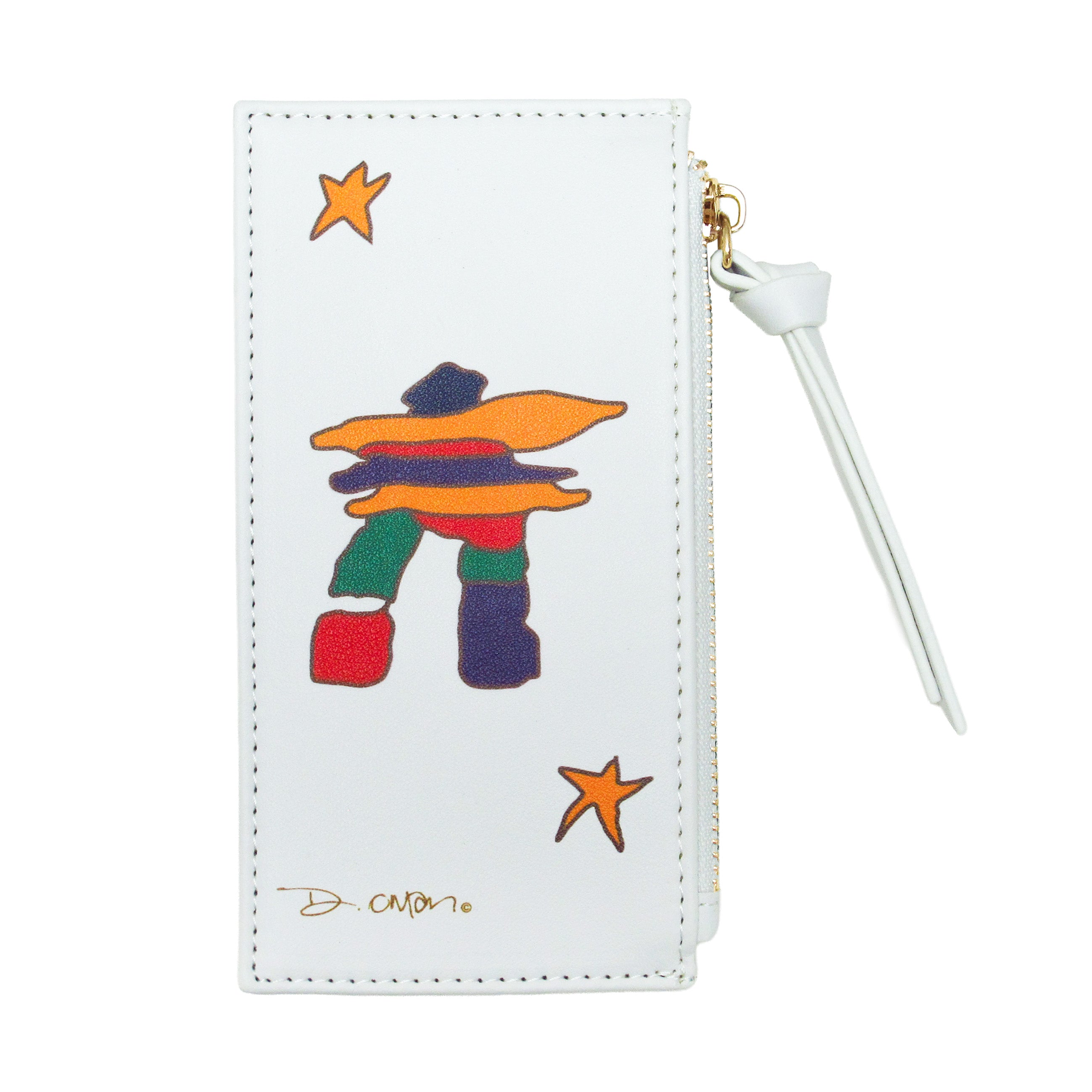 Dawn Oman Inukshuk Card Holder