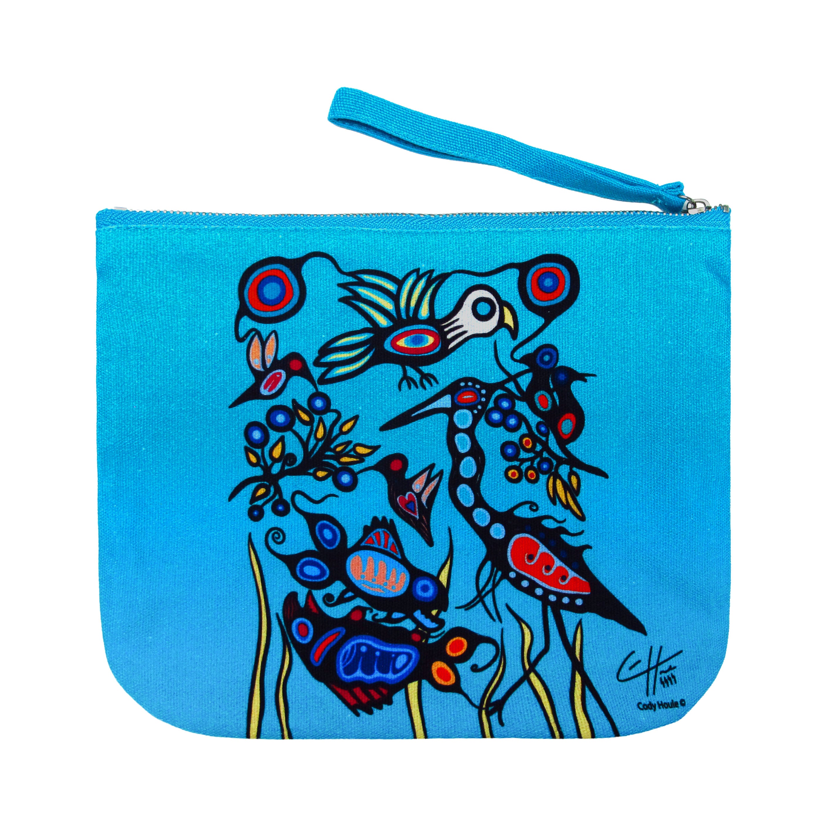 Cody Houle Grand River Harmony Cotton Zip Pouches