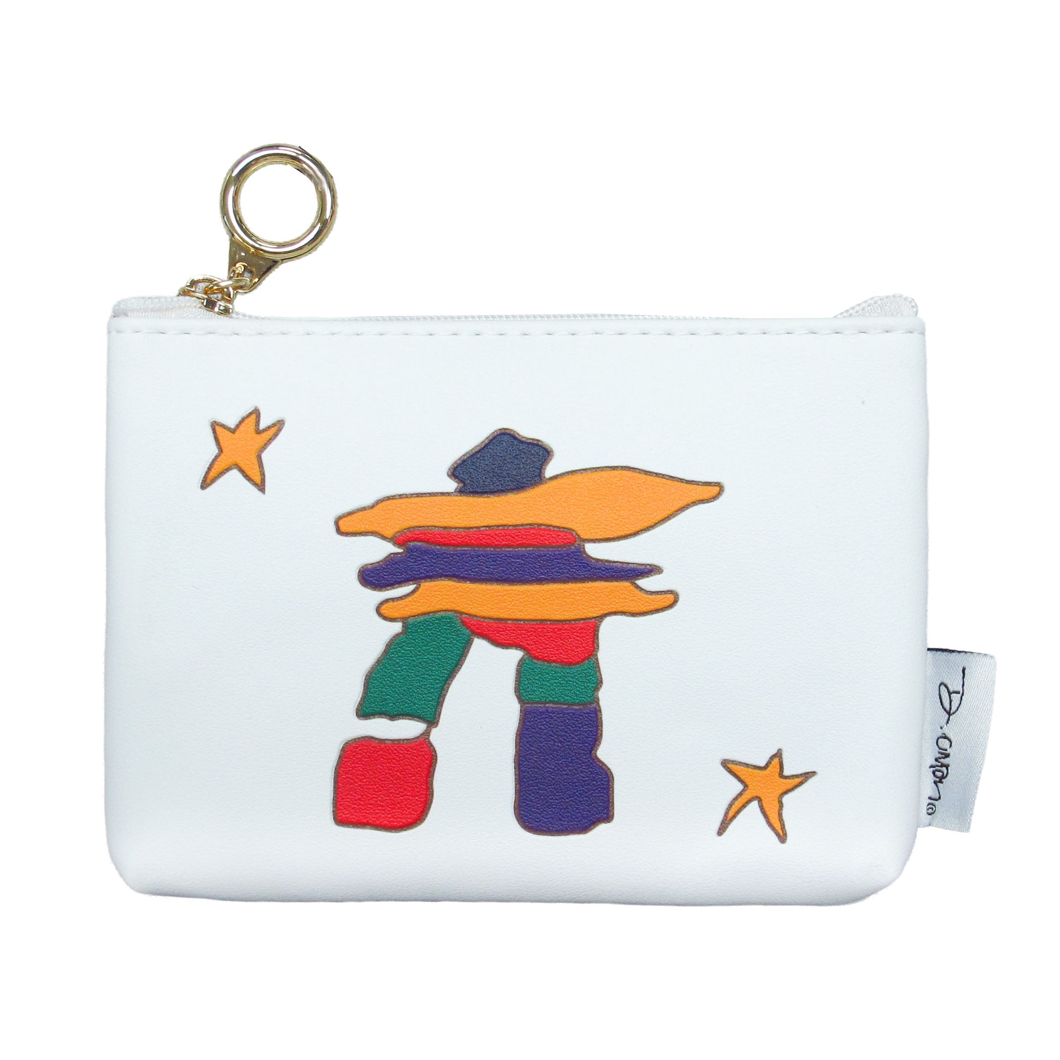 Dawn Oman Inukshuk Coin Purse