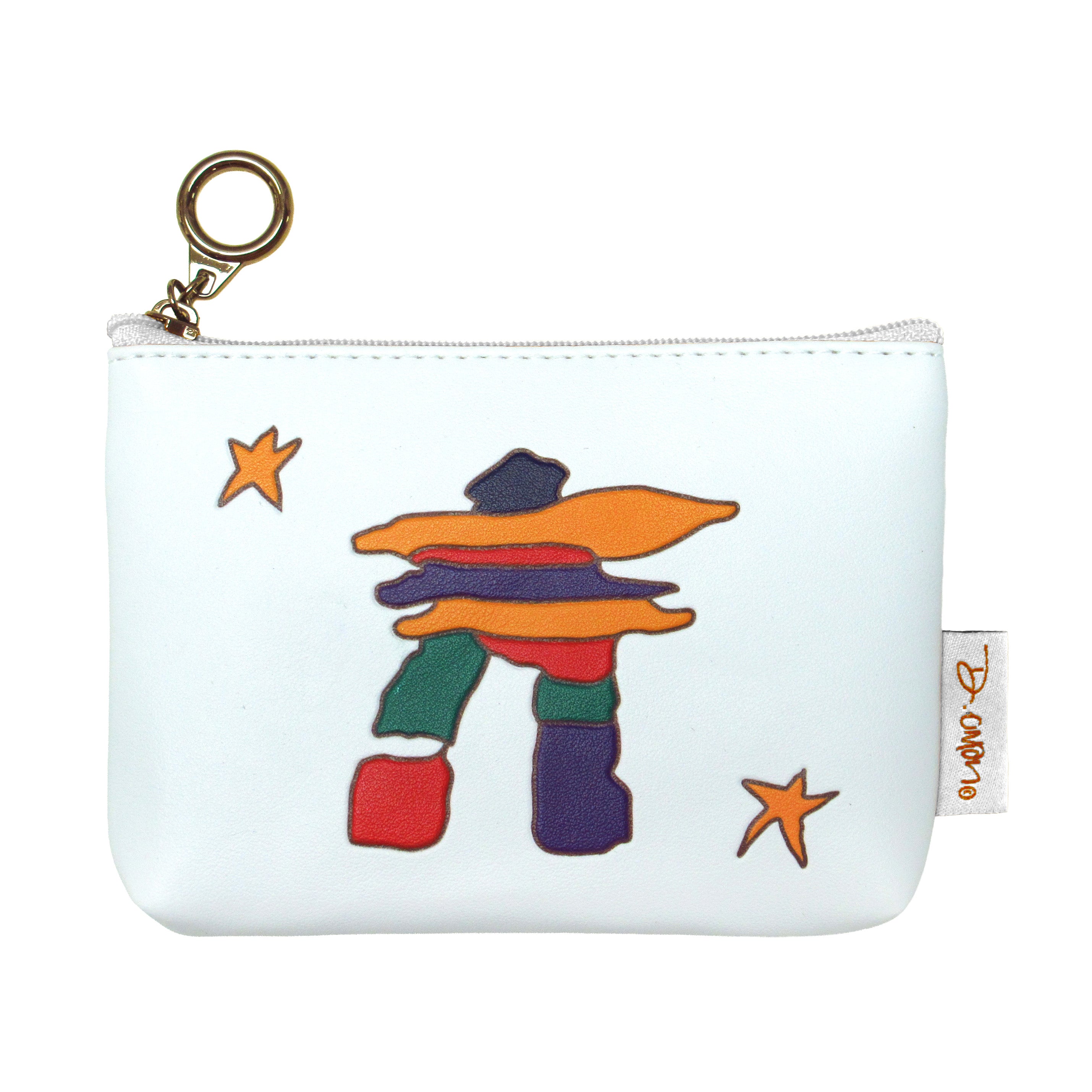 Dawn Oman Inukshuk Coin Purse