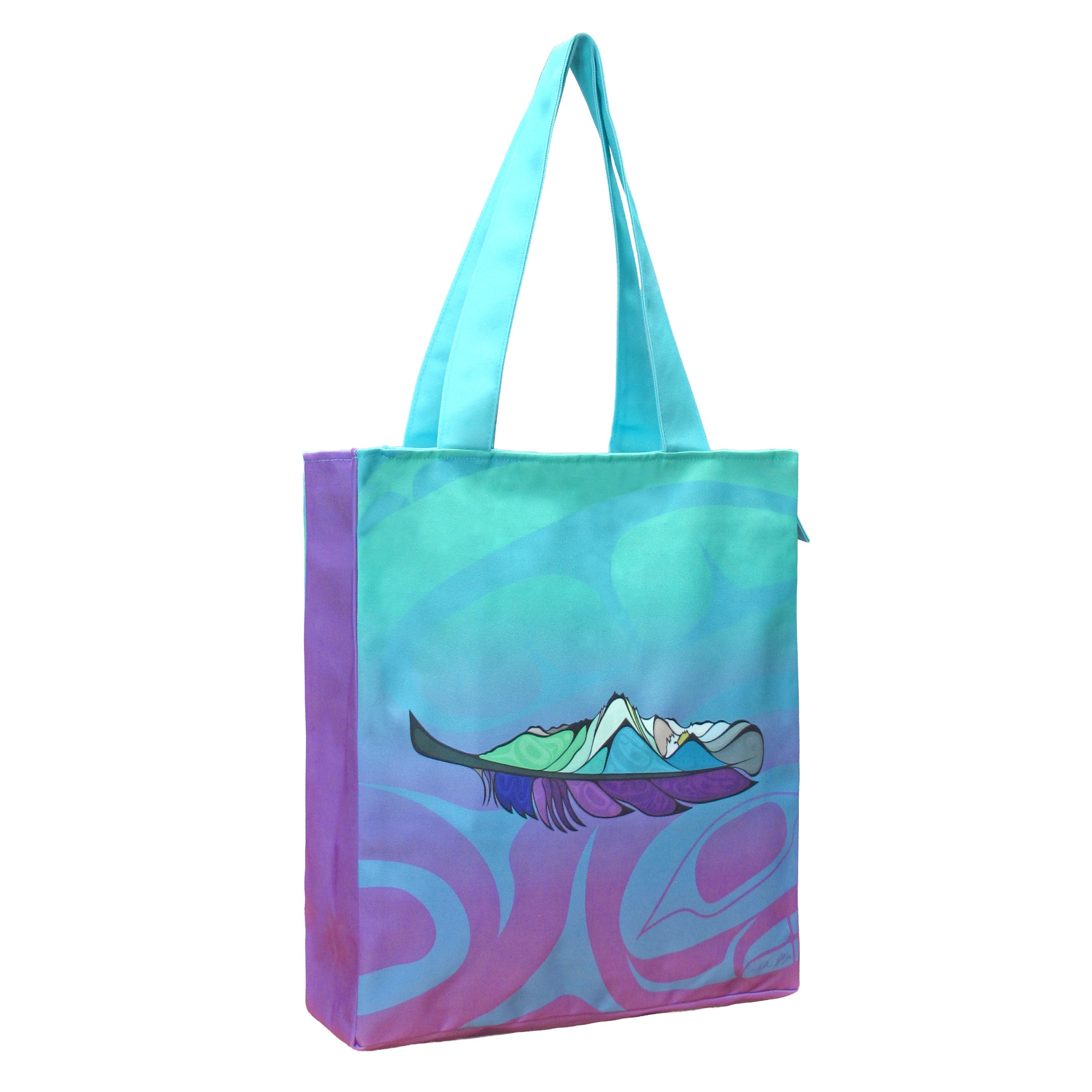Michelle Stoney Healing Feather Recycled Eco-Bag