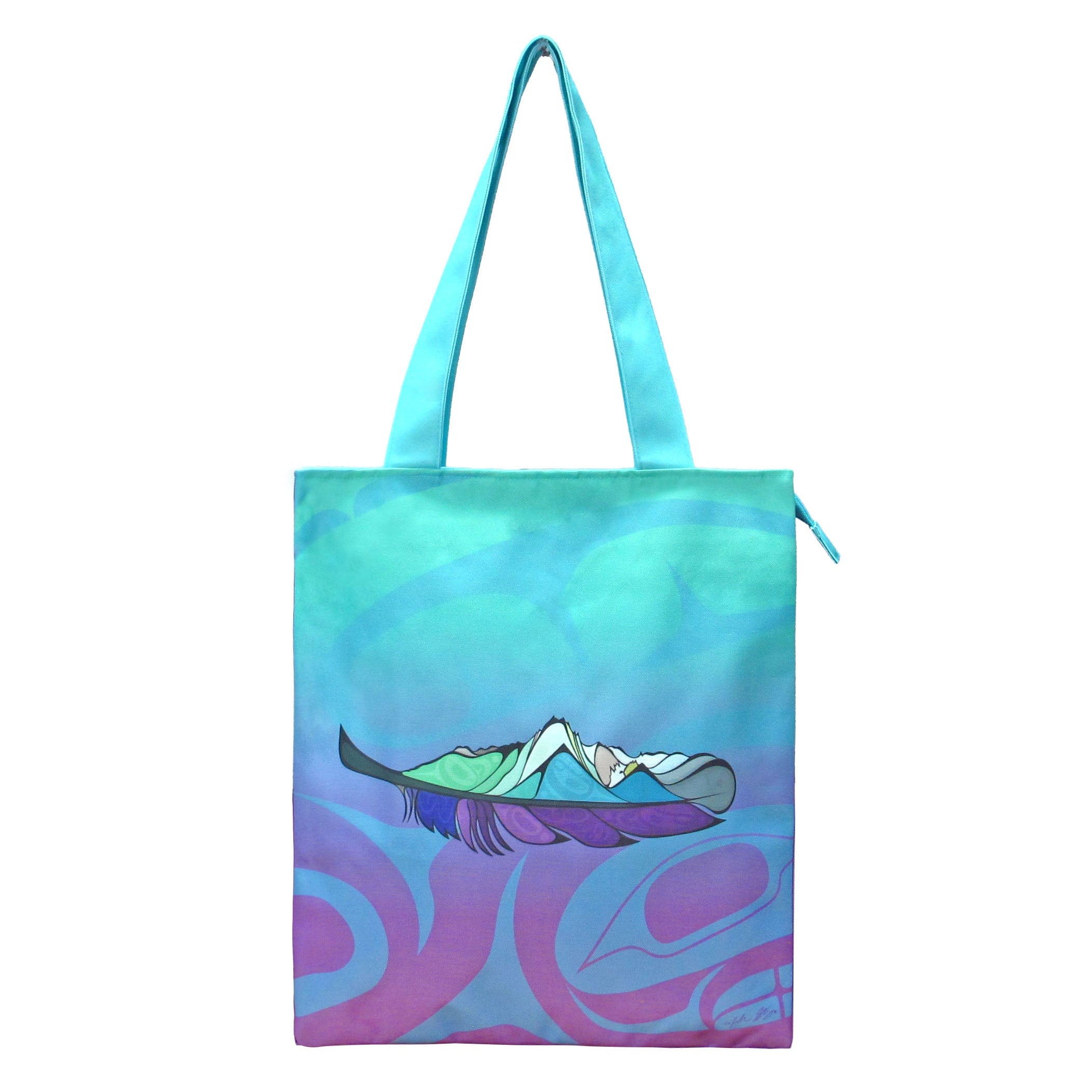 Michelle Stoney Healing Feather Recycled Eco-Bag