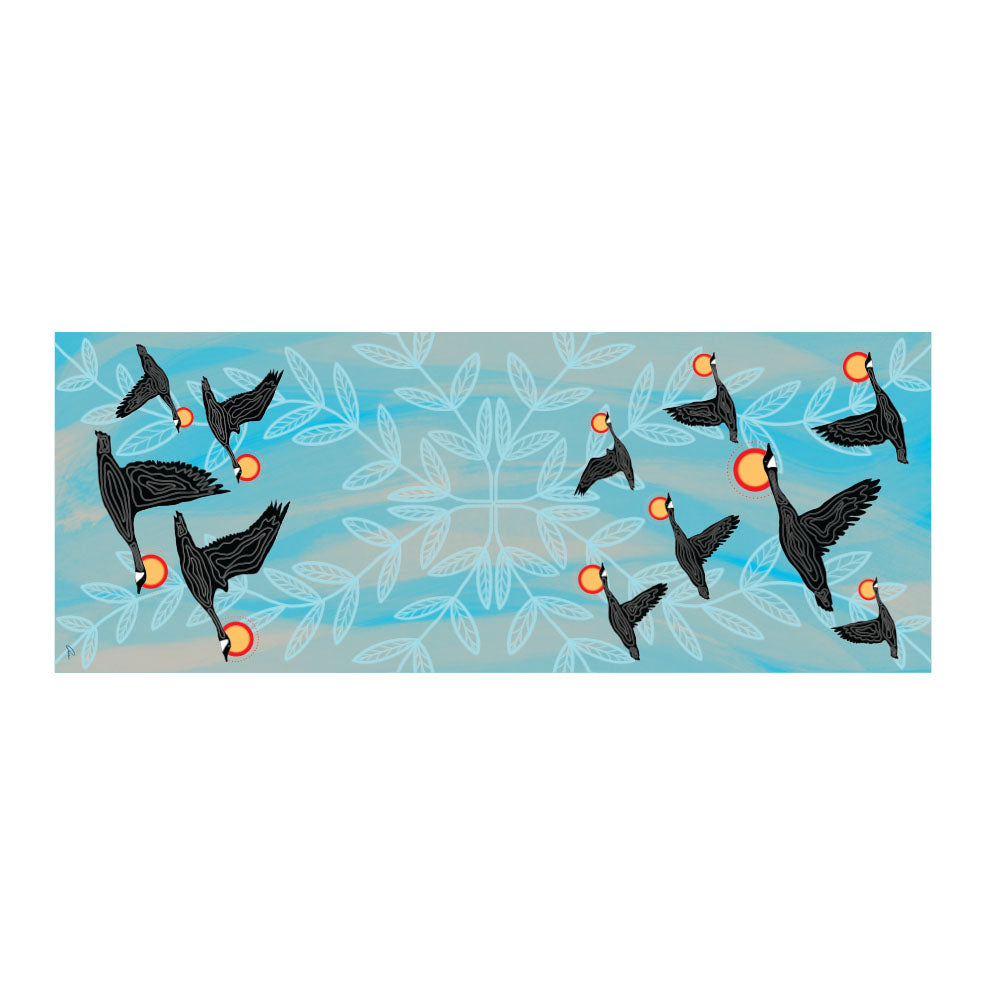 Eruoma Awashish Niskak (Geese) Eco-Scarf