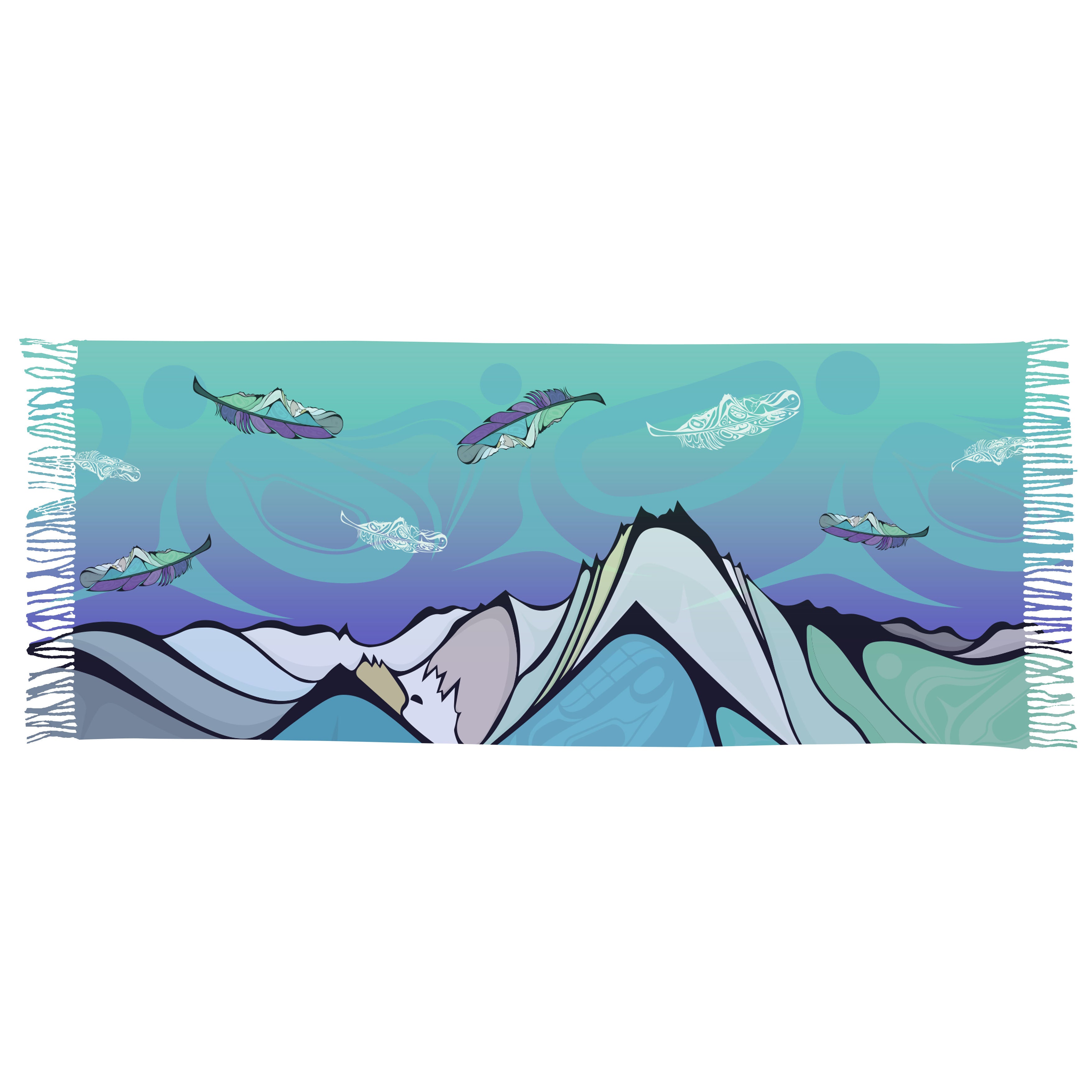 Michelle Stoney Healing Feather Eco-Shawl