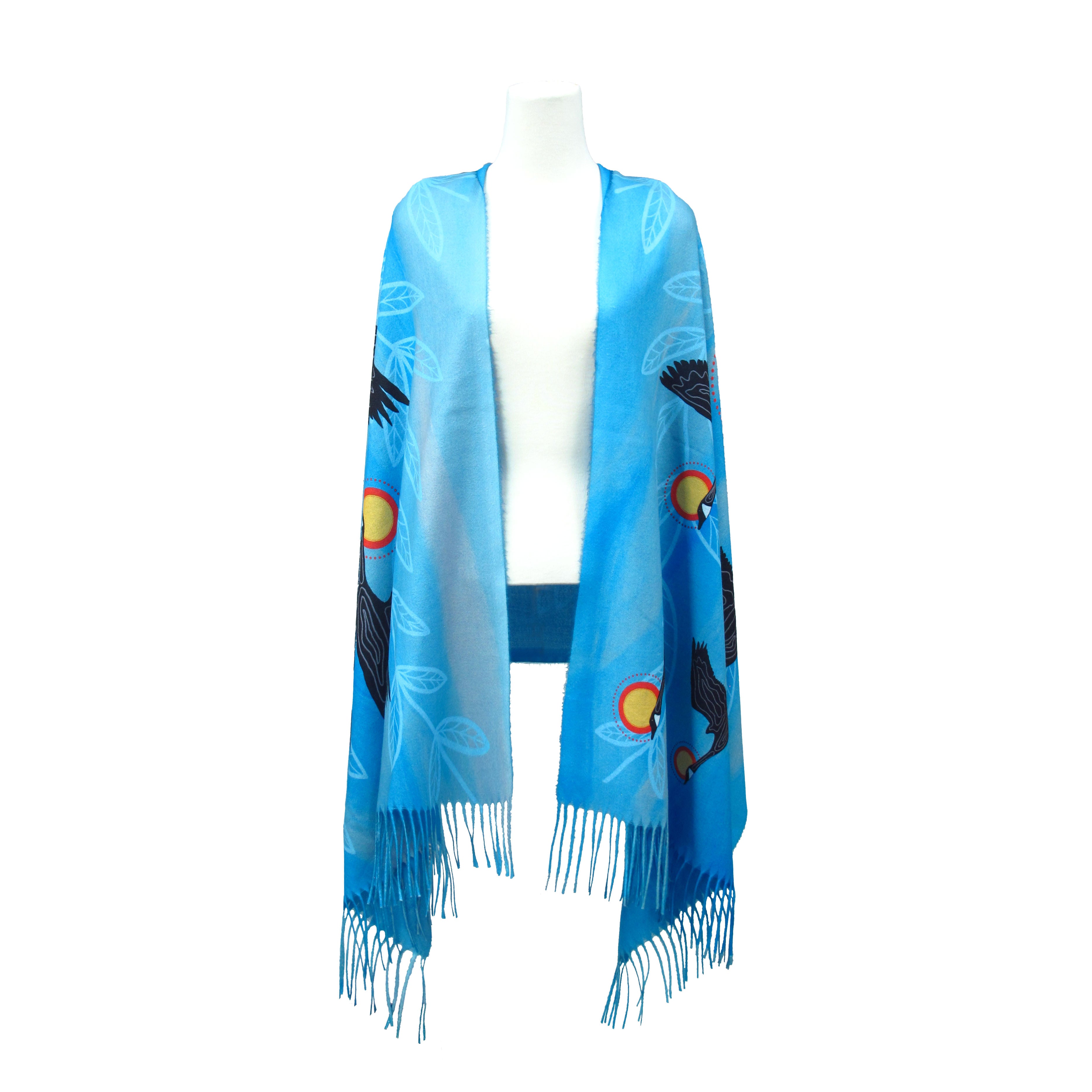 Eruoma Awashish Niskak (Geese) Eco-Shawl