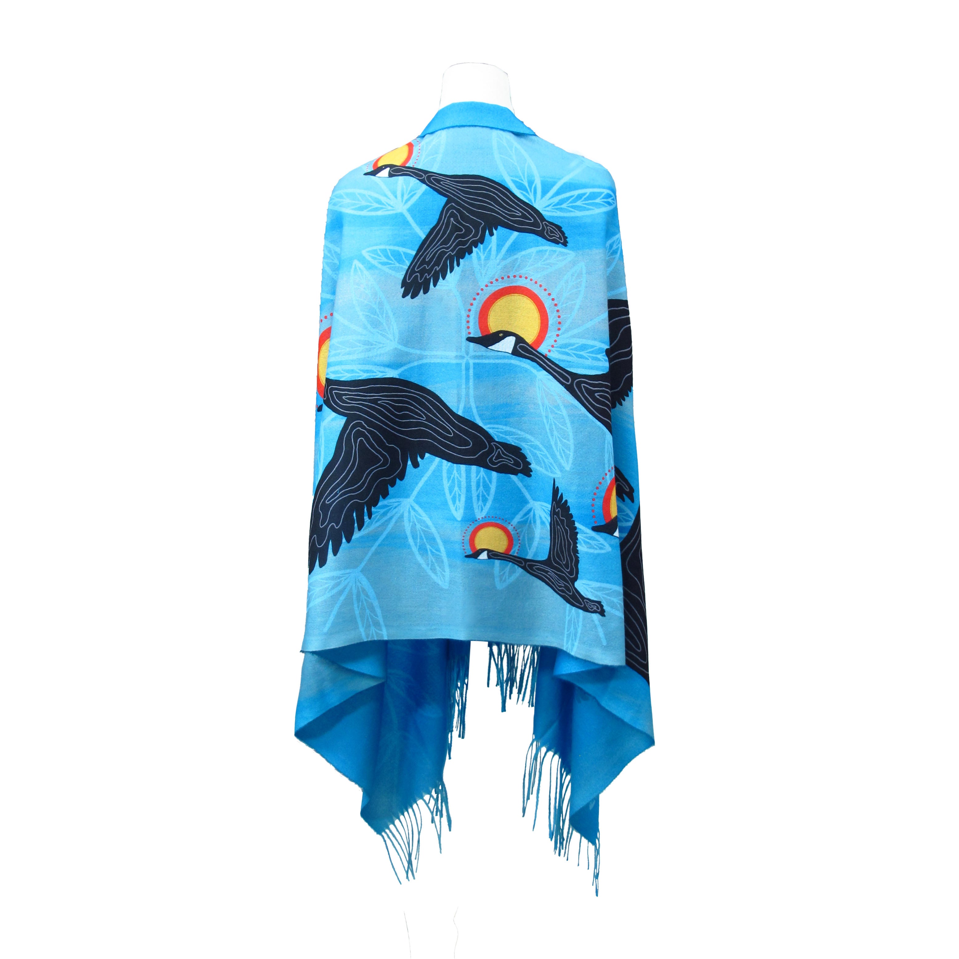 Eruoma Awashish Niskak (Geese) Eco-Shawl