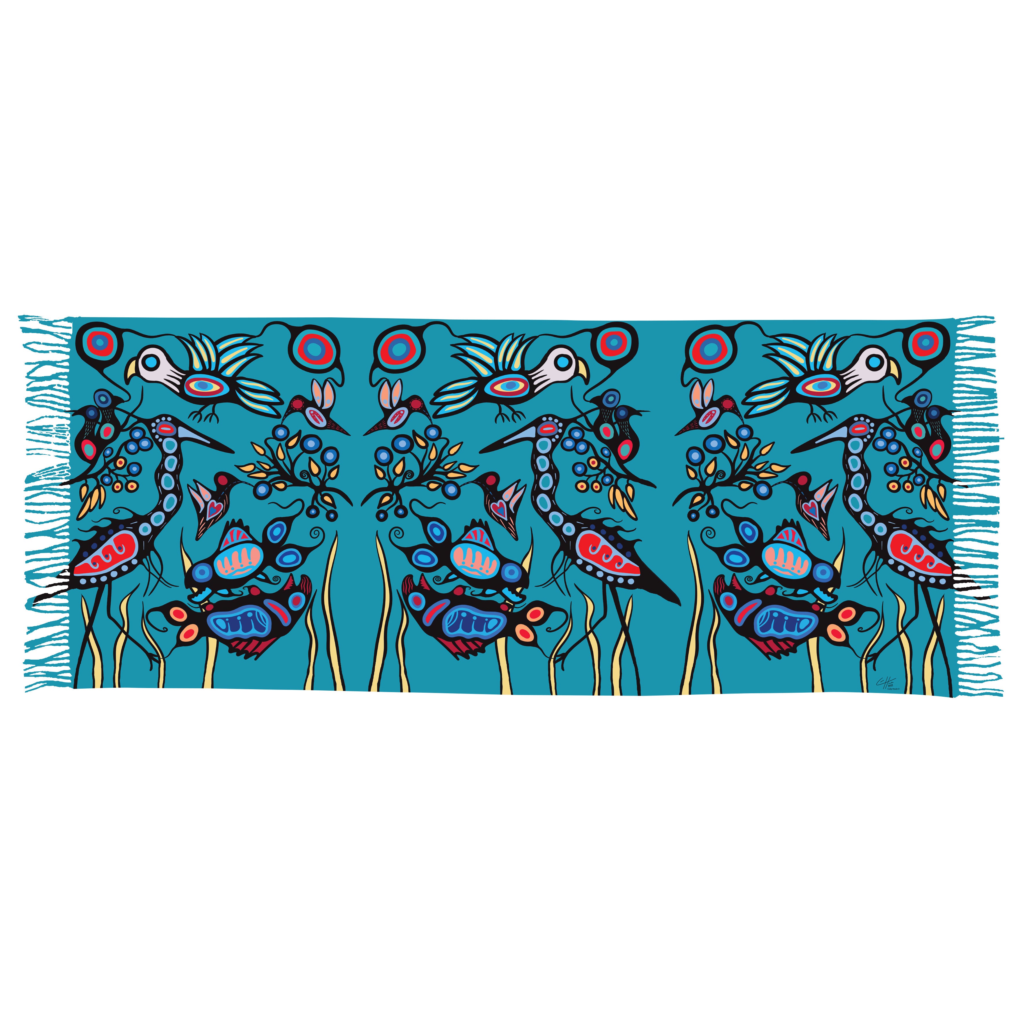 Cody Houle Grand River Harmony Eco-Shawl