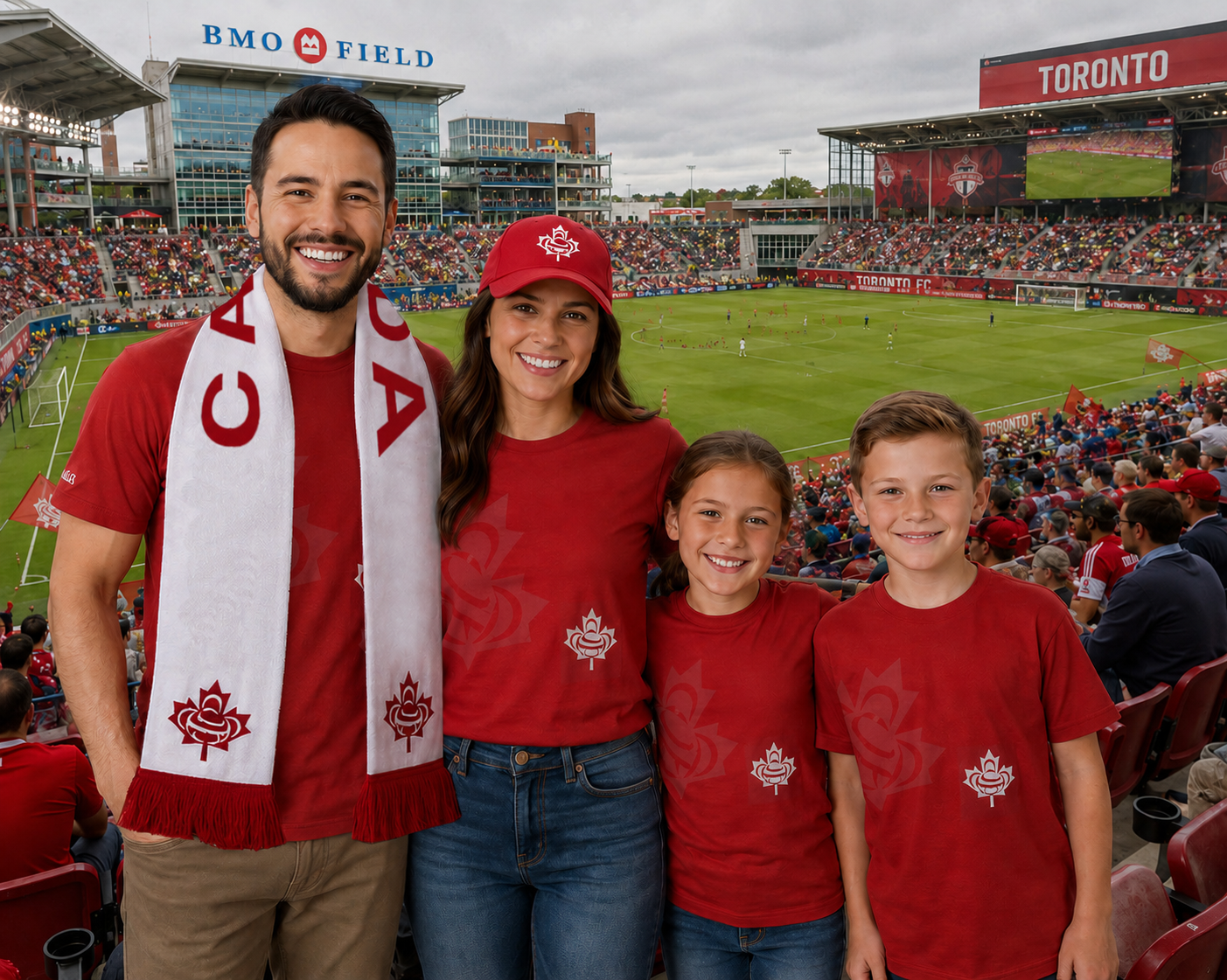 Curtis Wilson Standing Together Canada Soccer Knit Scarf