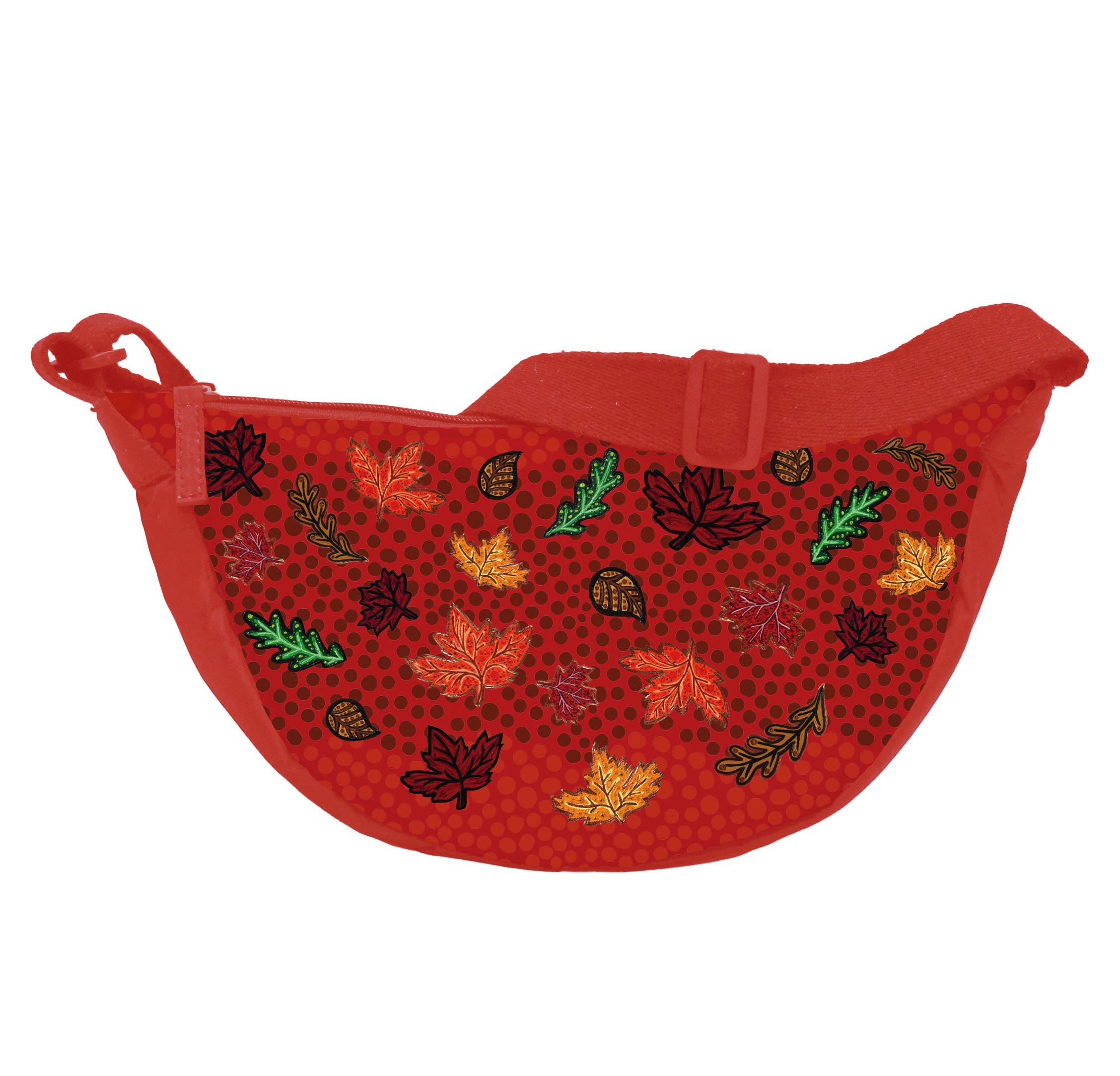 Leah Dorion Fall Winds of Change Halfmoon Shoulder Bag