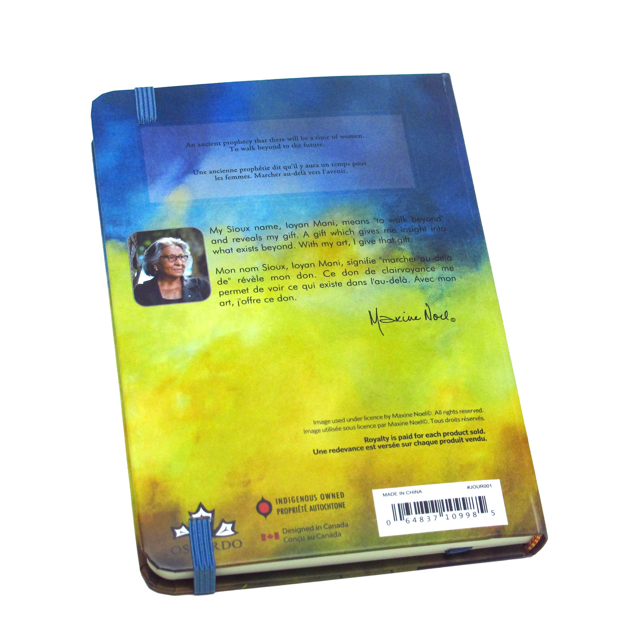 Maxine Noel Walk Beyond Hardcover Journal