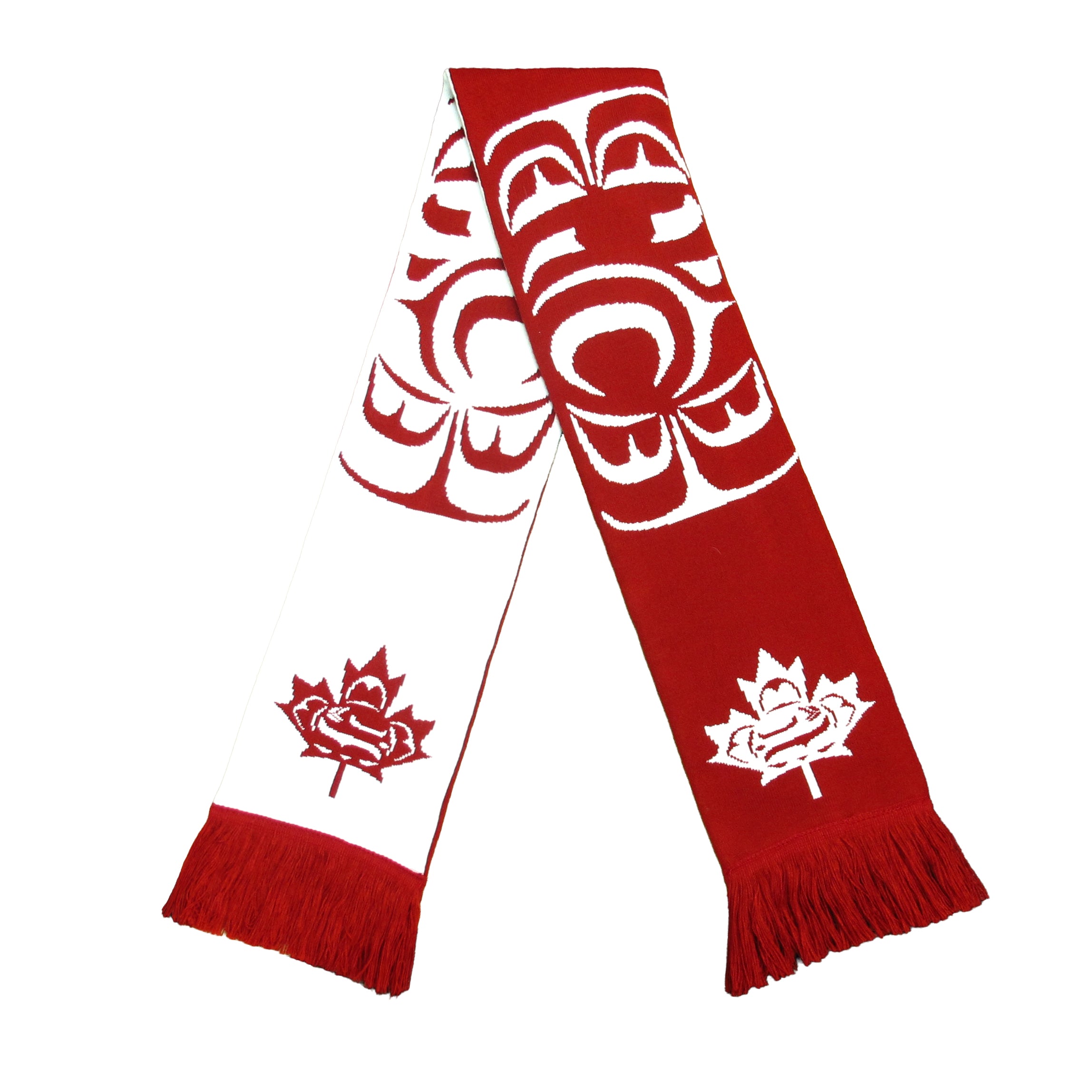 Curtis Wilson Standing Together Knitted Scarf