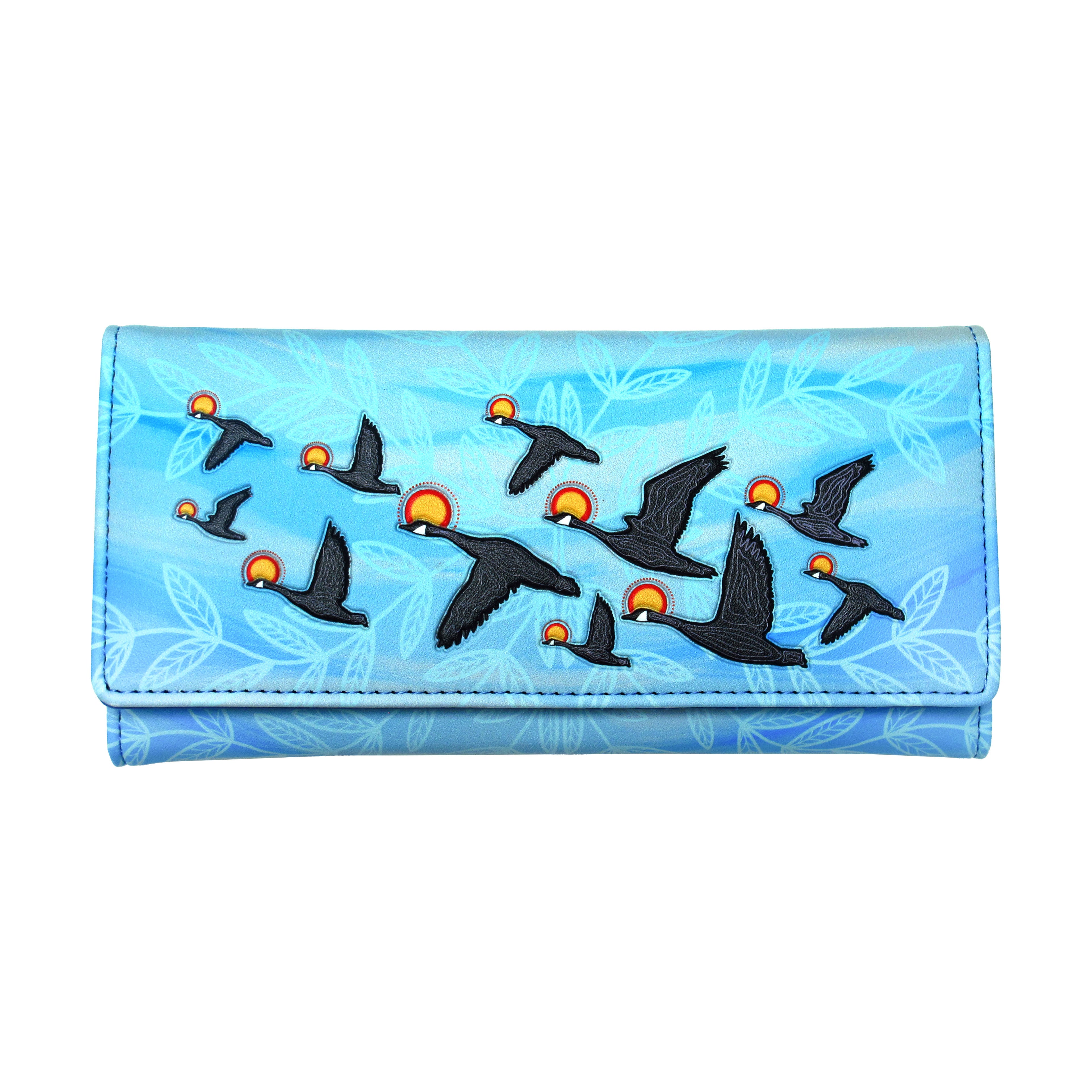 Eruoma Awashish Niskak (Geese) Wallet