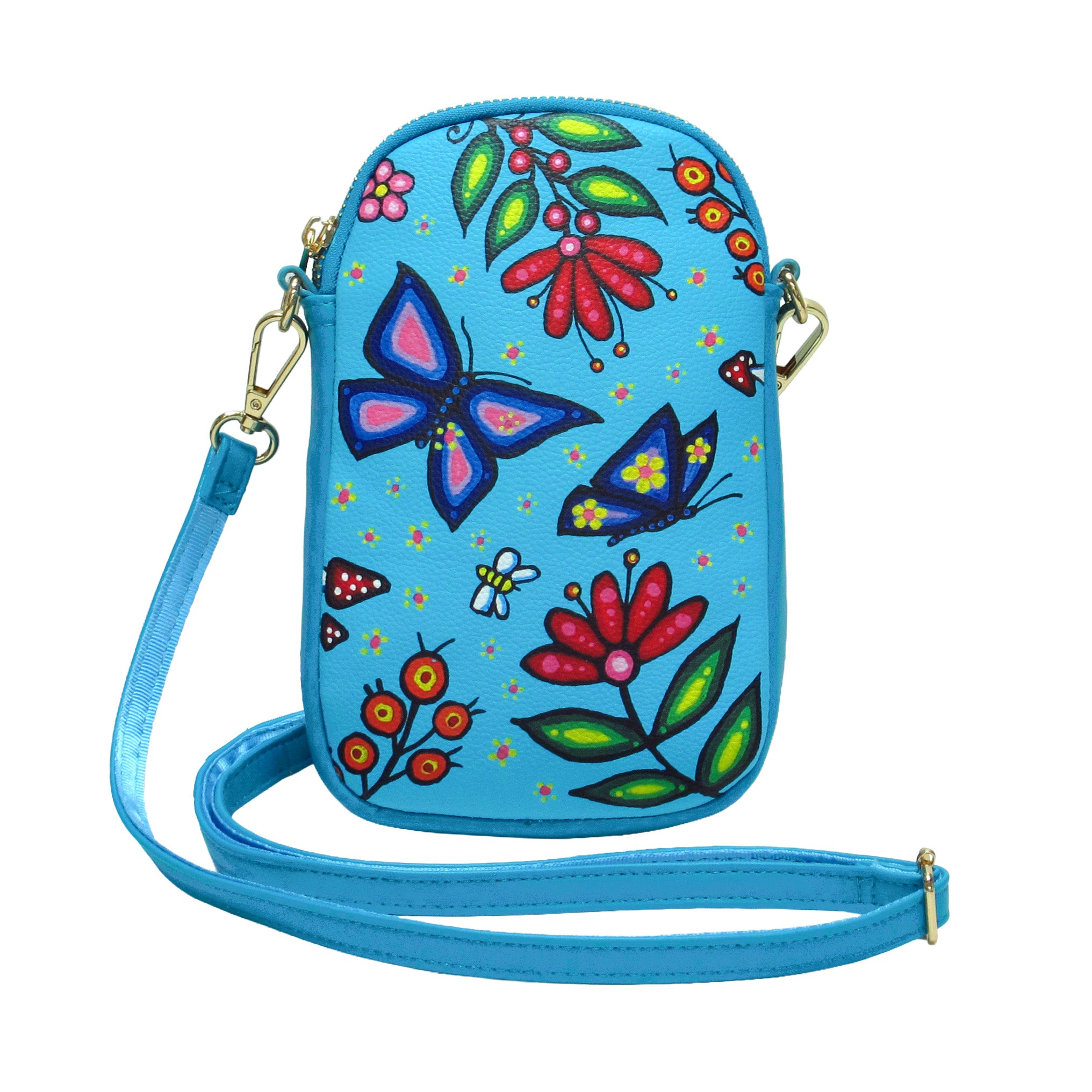 Kim McDonough Happiness Phone Bag