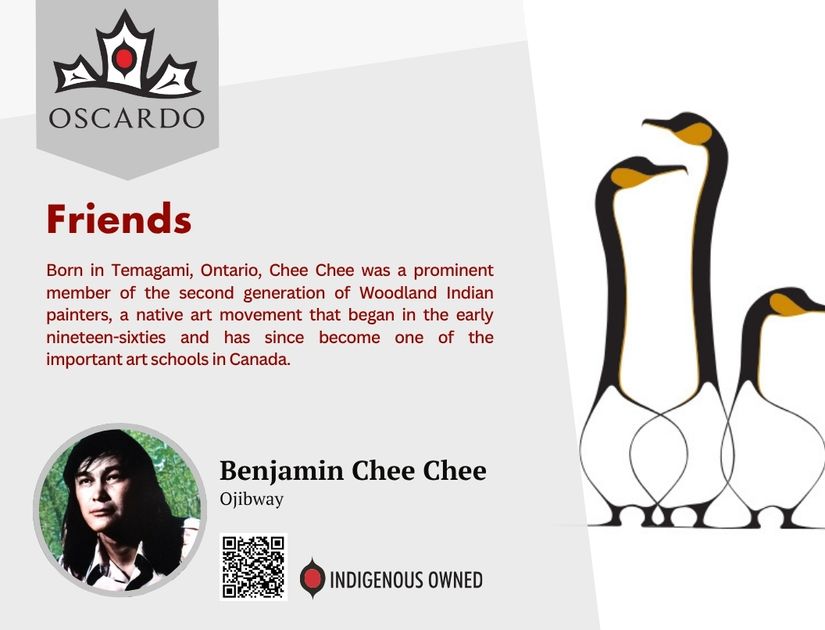 Benjamin Chee Chee Friends POS Cards