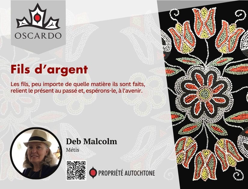 Deb Malcolm Silver Threads POS Cards
