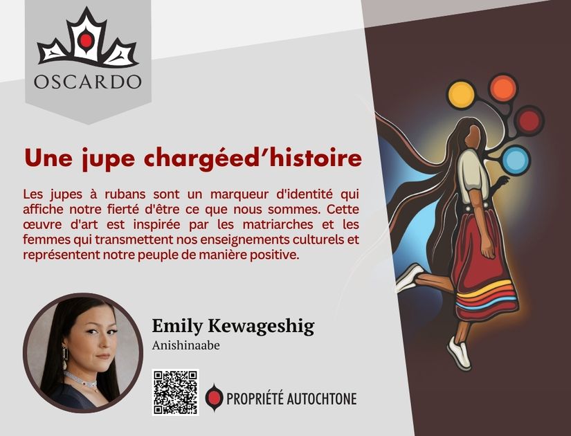 Emily Kewageshig A Skirt with a Story POS Cards