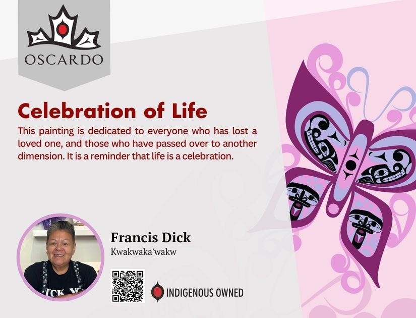Francis Dick Celebration of Life POS Cards