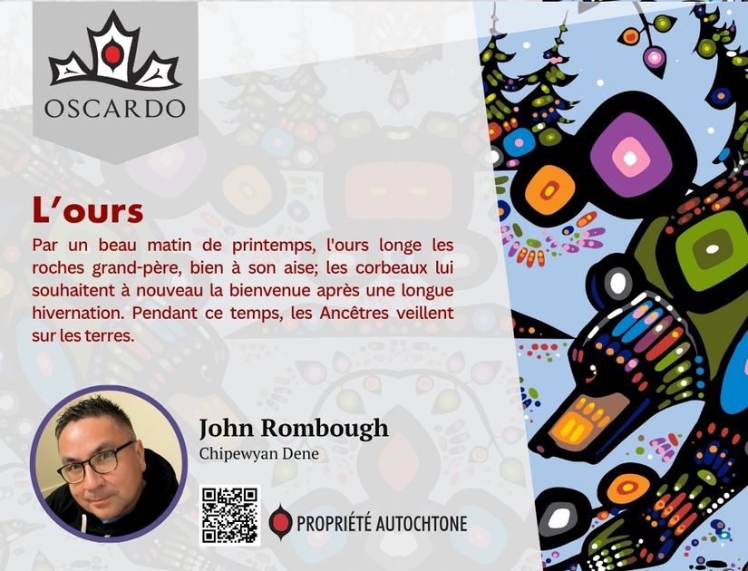 John Rombough Bear POS Cards