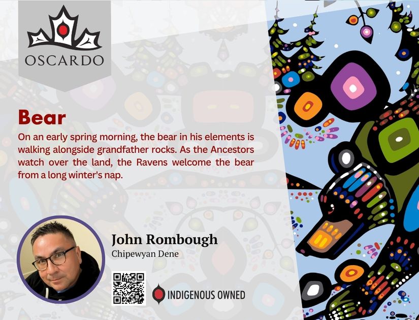 John Rombough Bear POS Cards