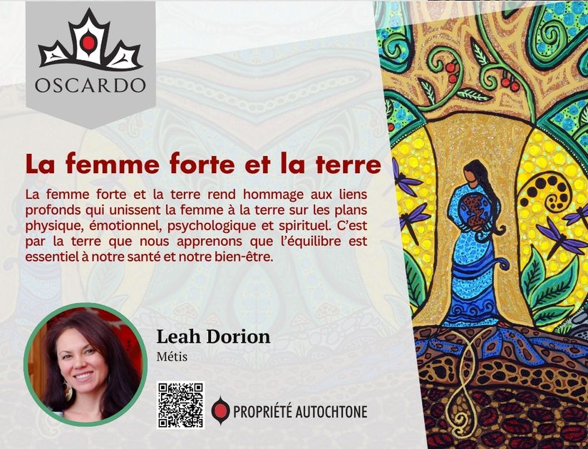Leah Dorion Strong Earth Woman POS Cards
