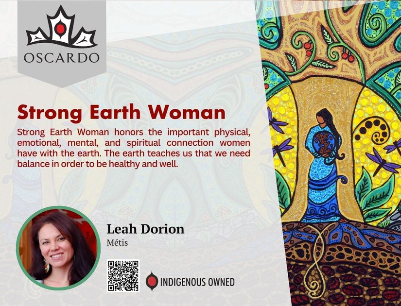 Leah Dorion Strong Earth Woman POS Cards
